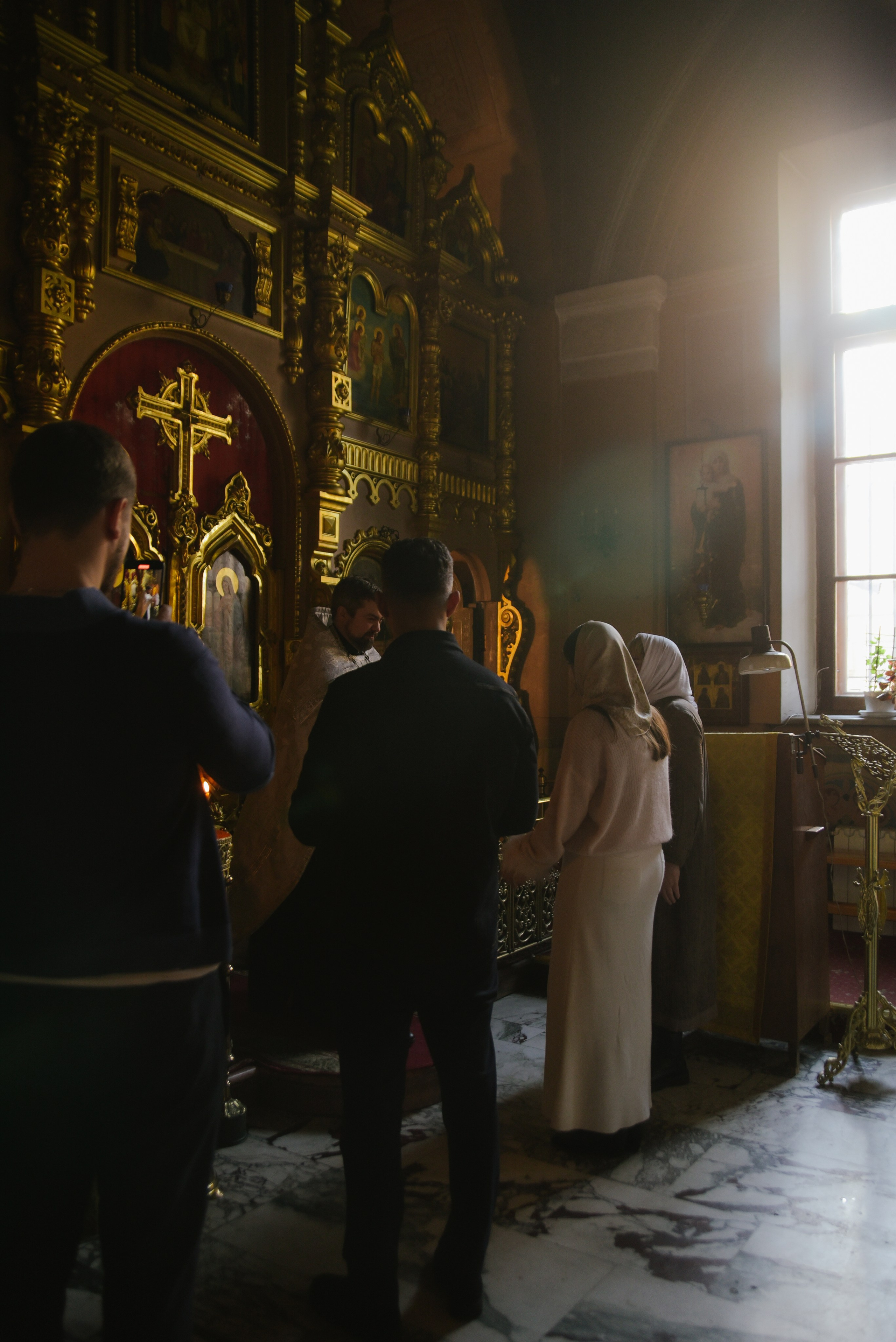 Таинство крещения Савва Храм Воскресения Словущего в Даниловской Слободе. Фотограф Лола Волна, город Москва