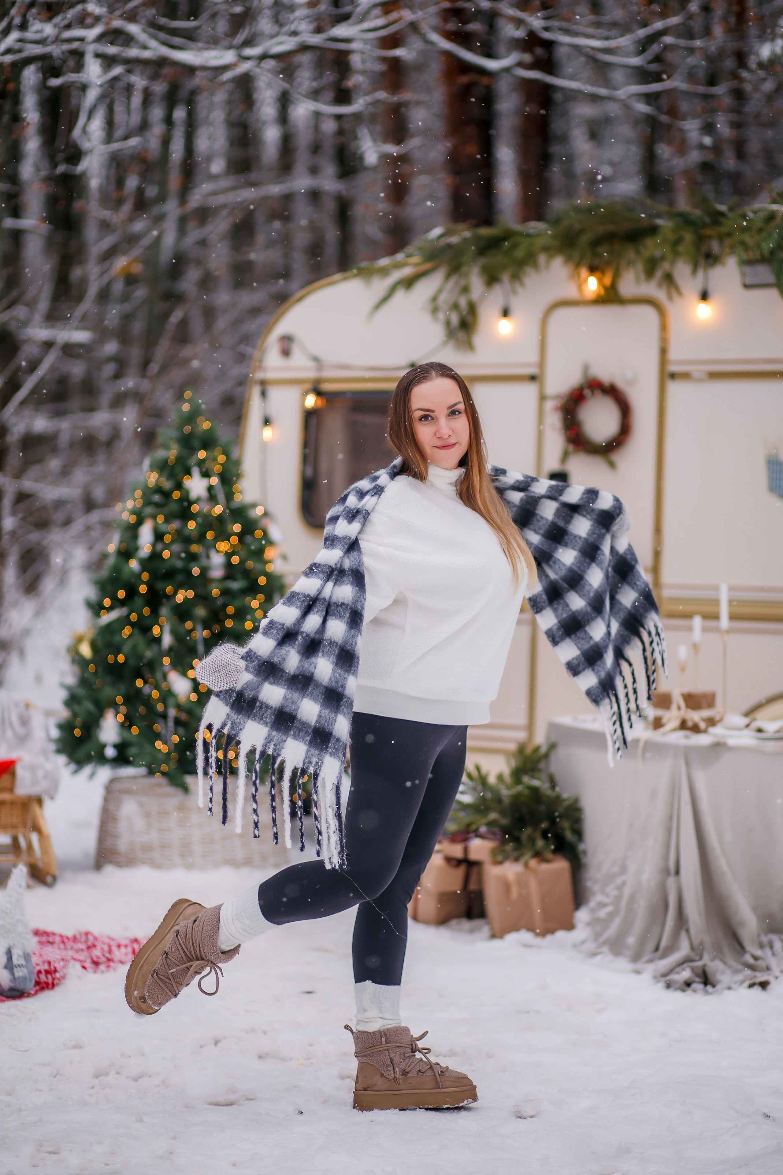 Зимний проект. Дом на колесах. Фотограф Саранск Екатерина Жукова