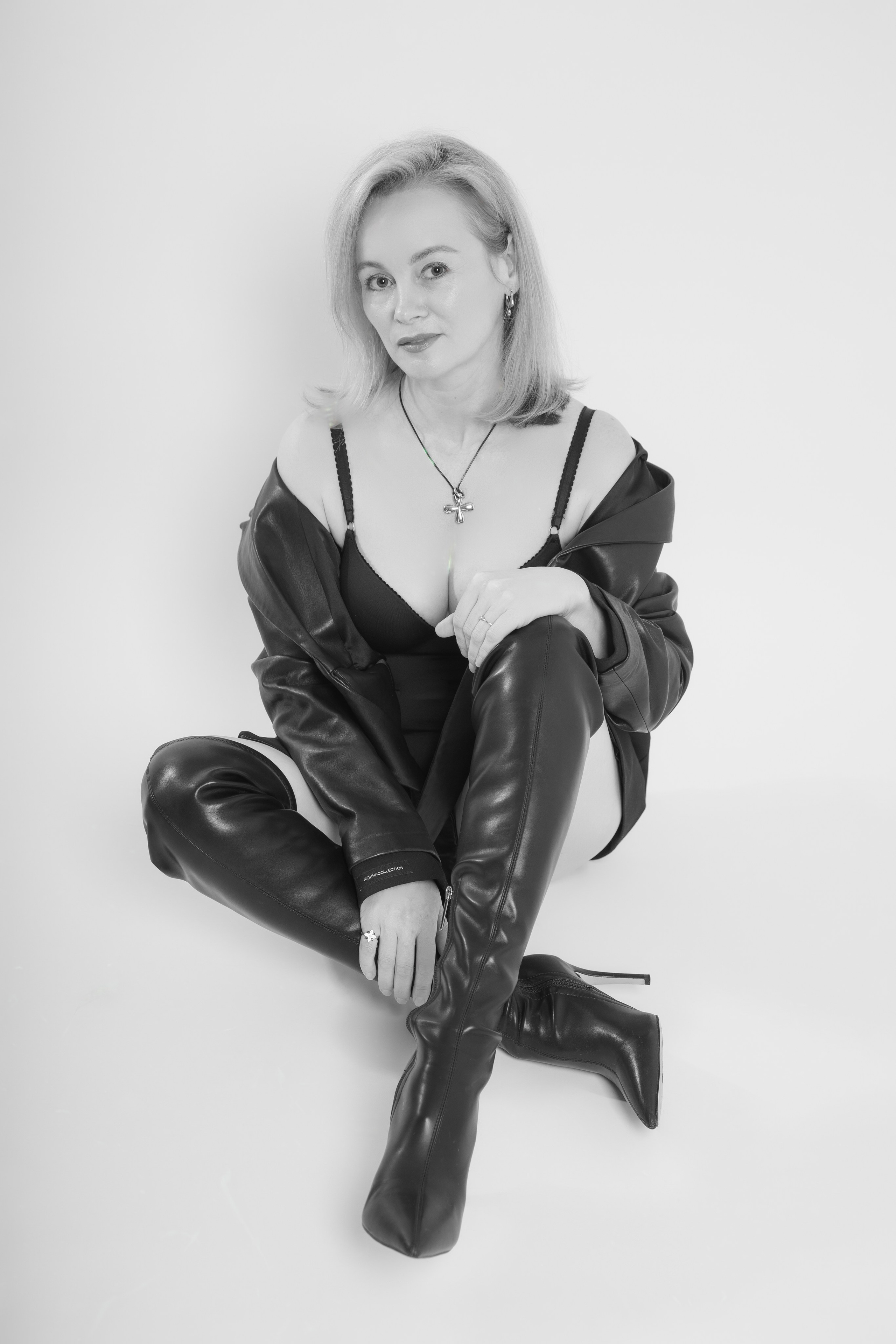 Черно-белая фотосессия