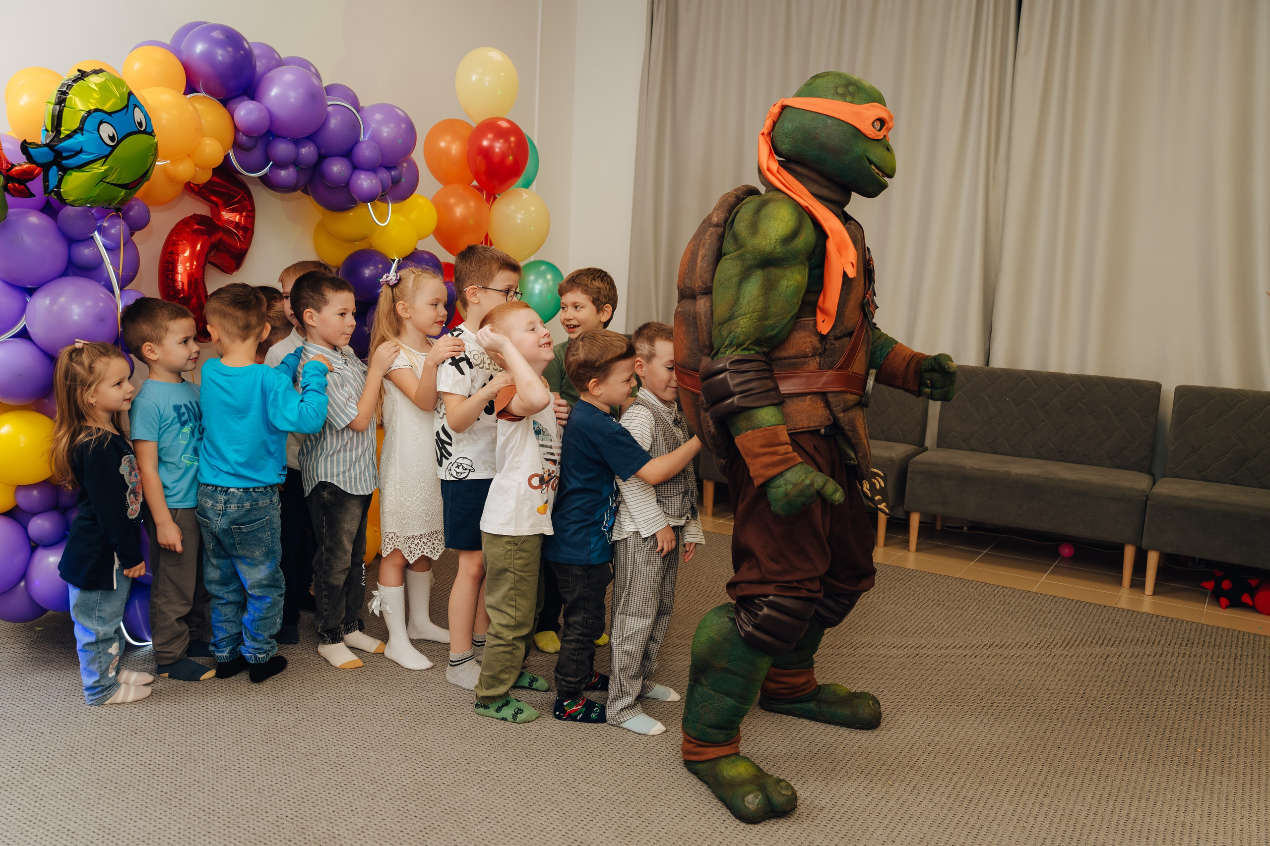 Праздник Матвея Мультифокс. Детский и семейный фотограф Катерина Мишина