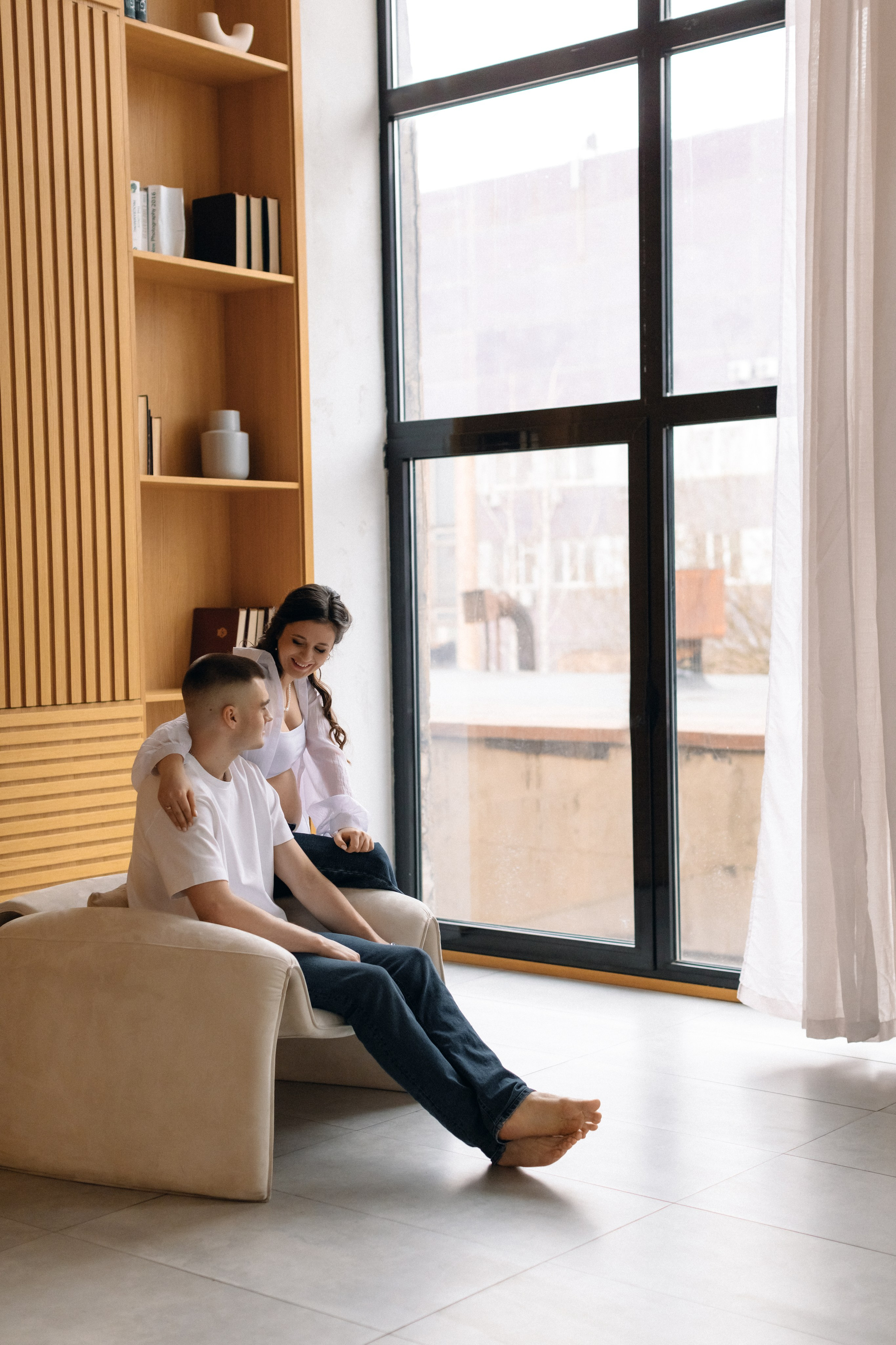 Анастасия. Уютная фотосессия беременности. Фотограф в Москве Ольга Сатони