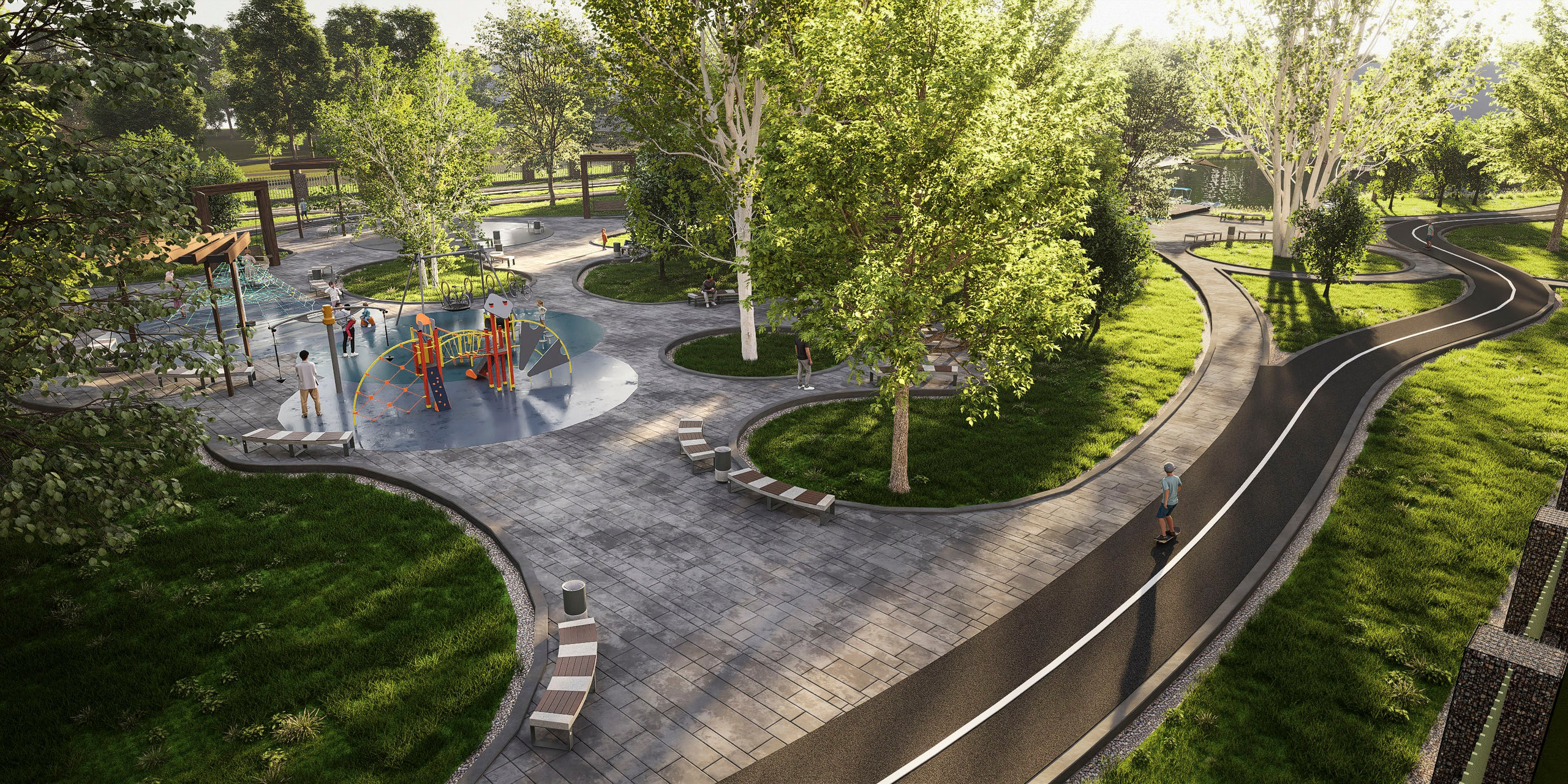 ИЖС Сквер. Архитектурно-дизайнерское бюро ROOMS