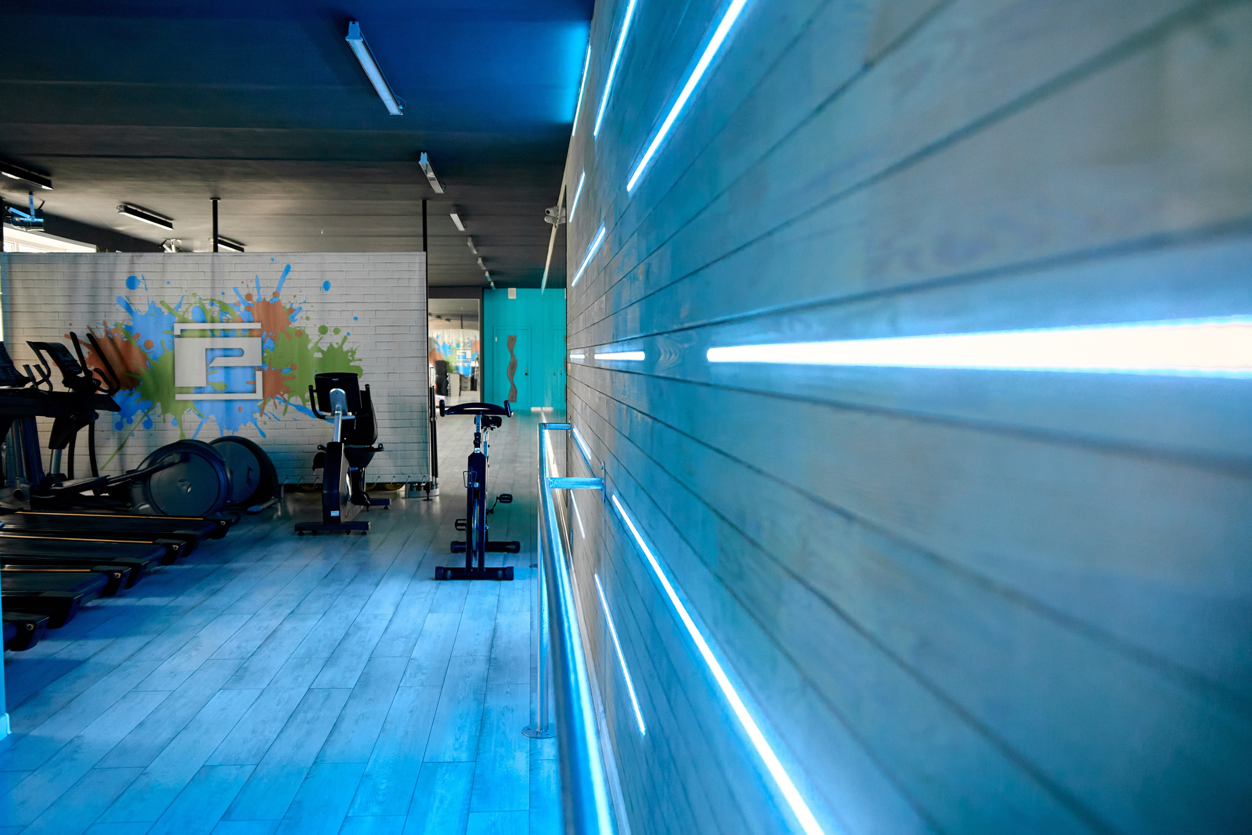 Фитнес- зал. Фотограф Александр Казин