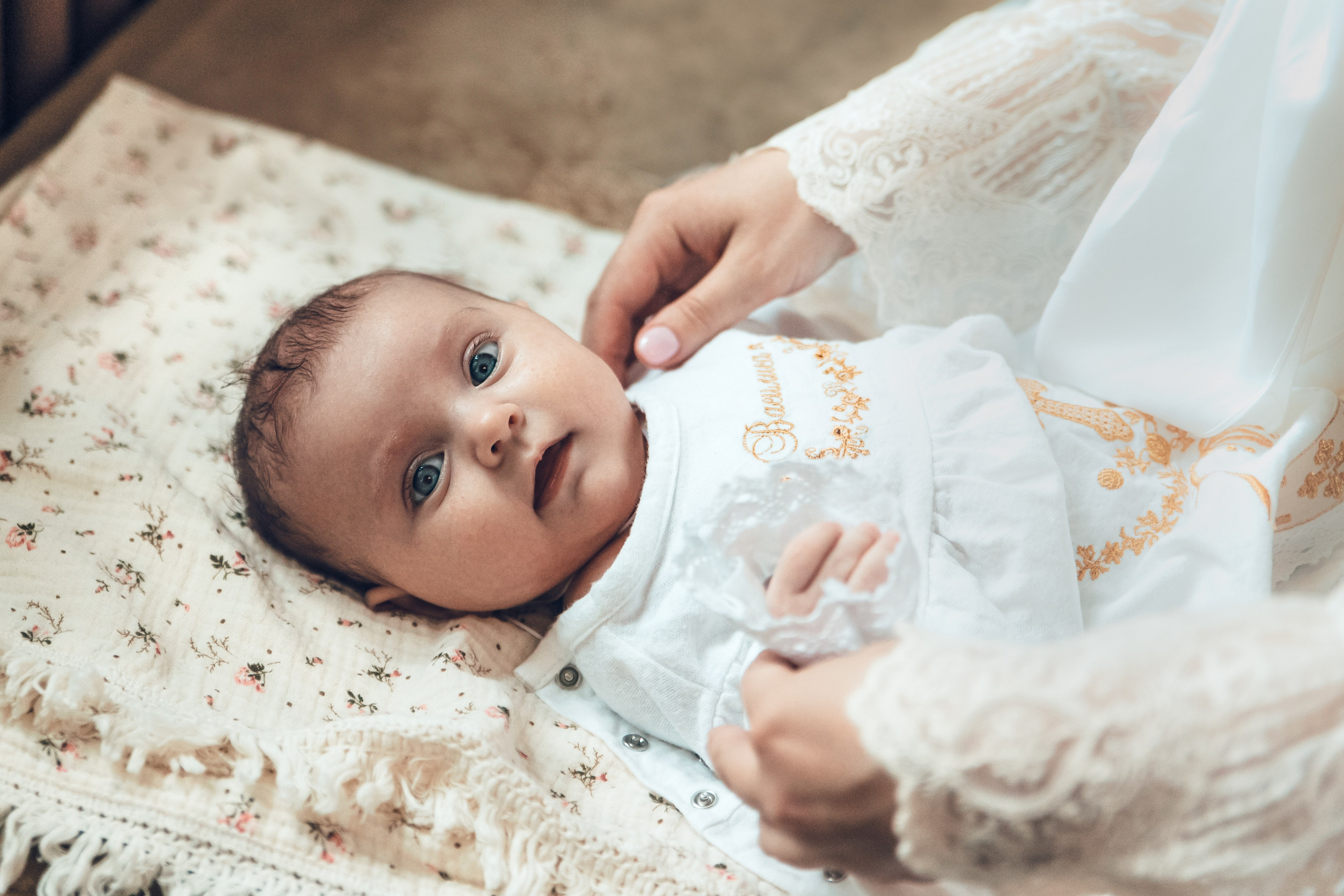 Крещение Василисы. Семейный фотограф в Калуге Ирина Ушакова. Фотограф на роды