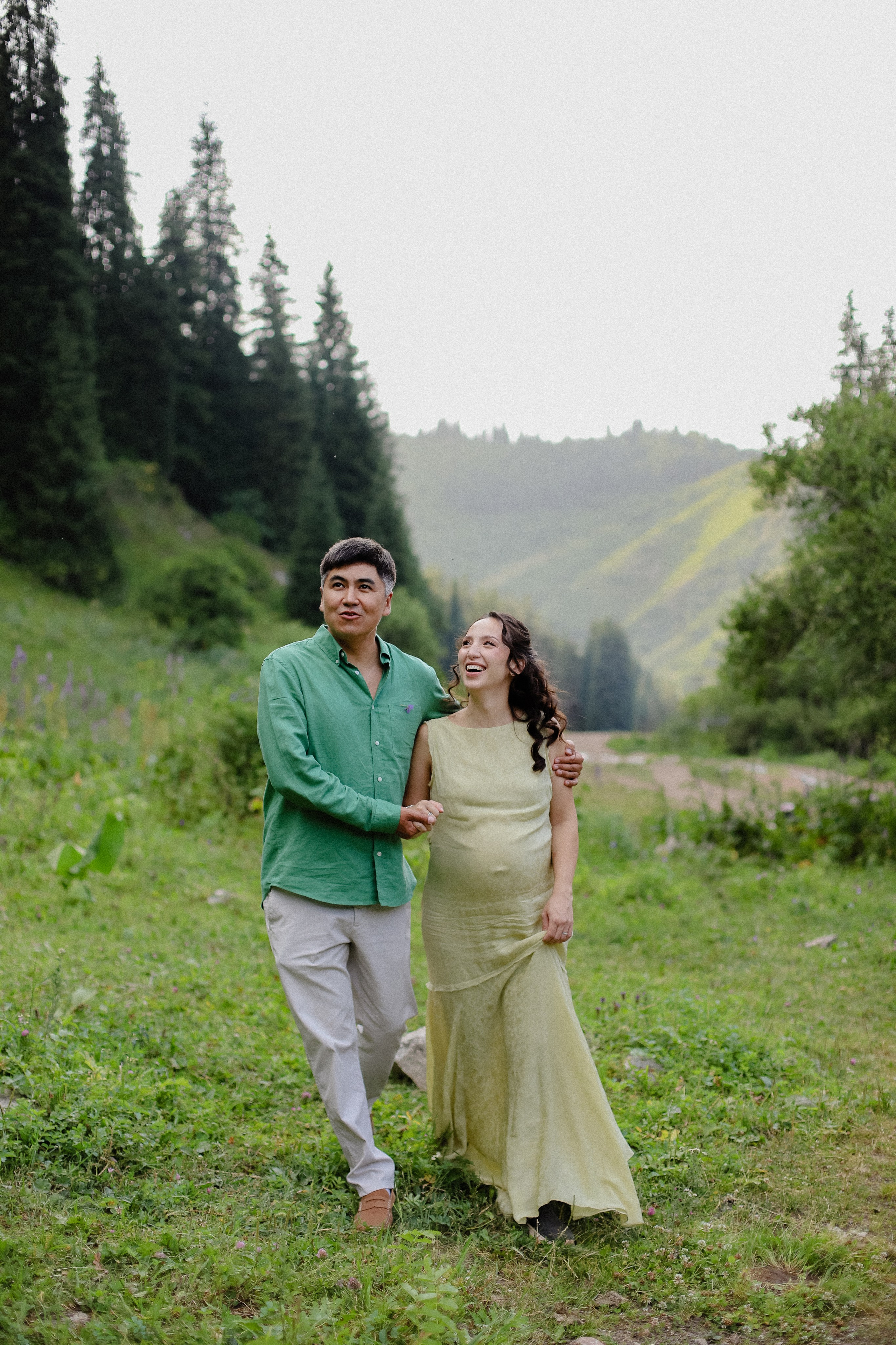 В горах. Фотограф в Алматы и Москве Даша Пушкина