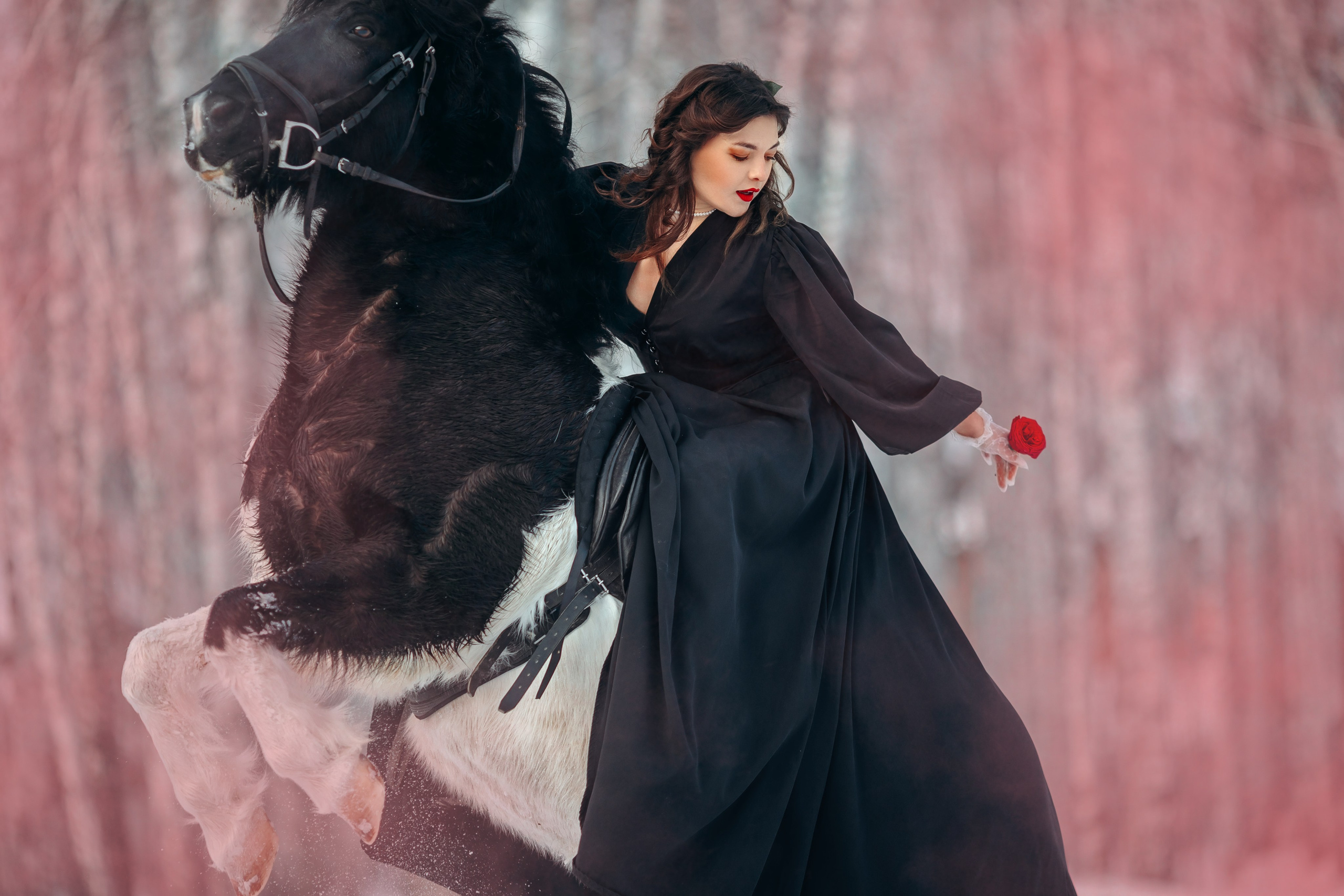 Катя и Шери. Анна Молчанова конный фотограф в Тюмени | фотосессии с лошадьми Тюмень