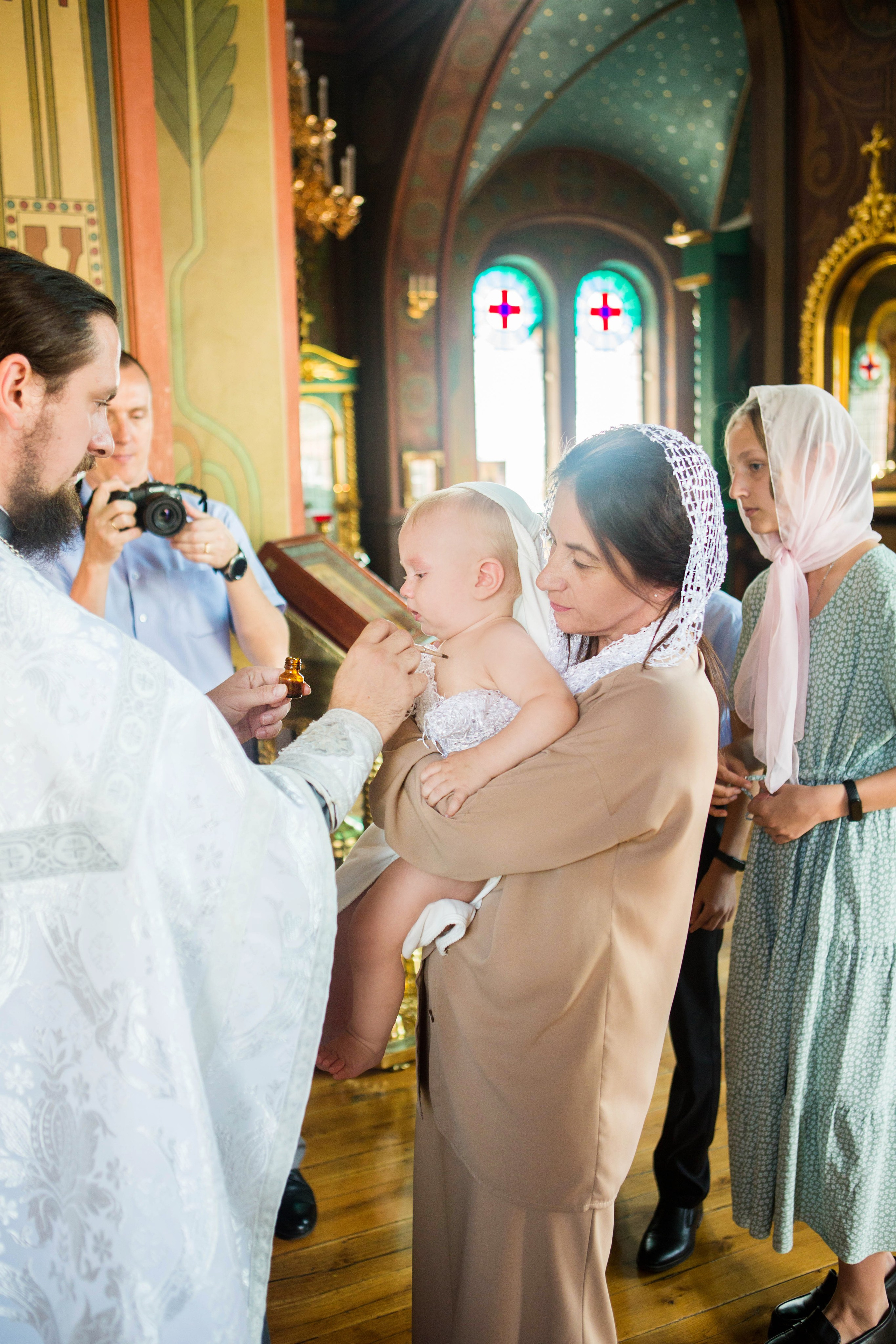 Крещение Юрия. Свято-Троицкий Собор. Свадебный семейный и детский фотограф в Краснодаре Карина Федоровская