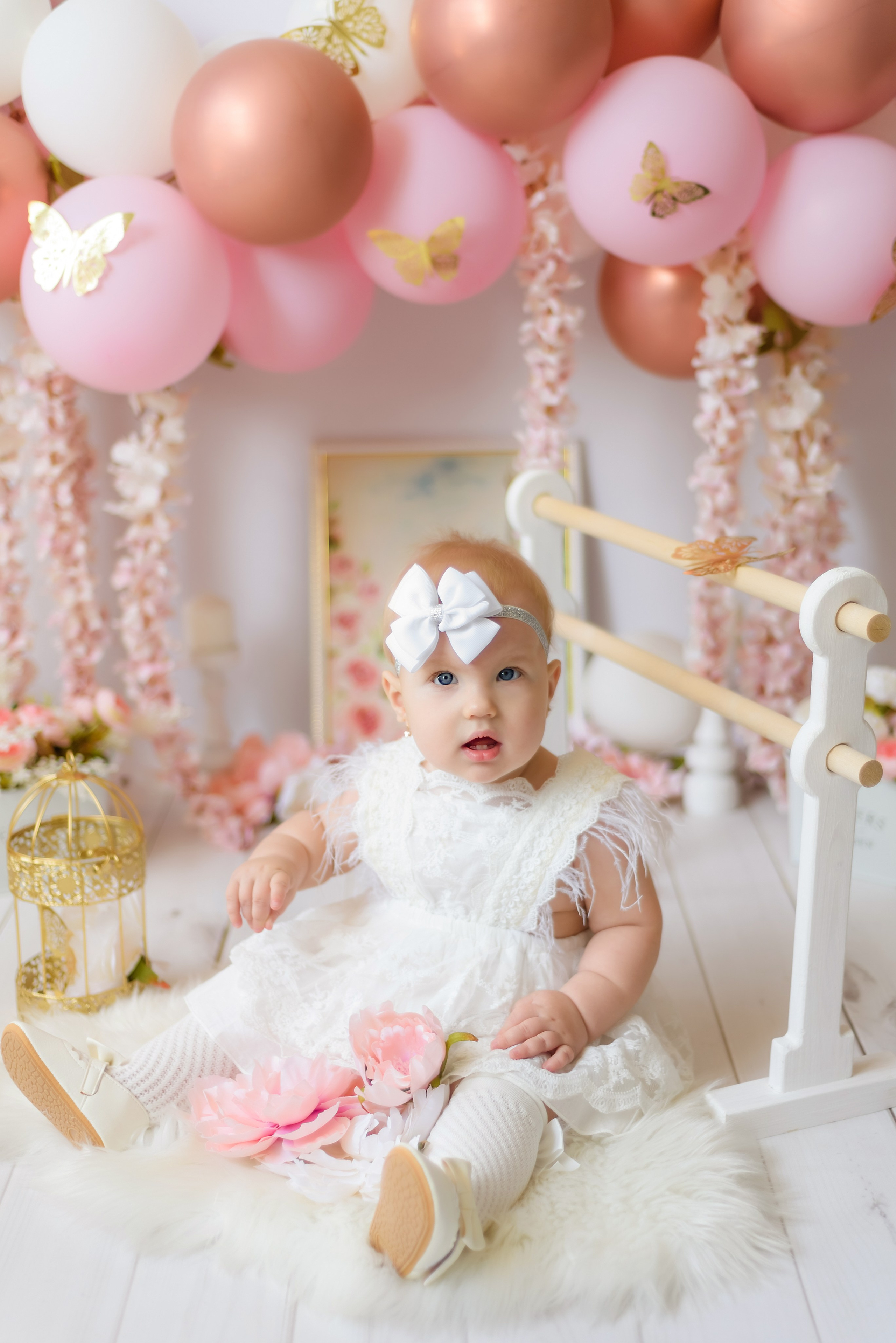 «Бабочки» Милане 11 месяцев. Детский Фотограф |Фотограф на годик в Брянске Ирина Романова