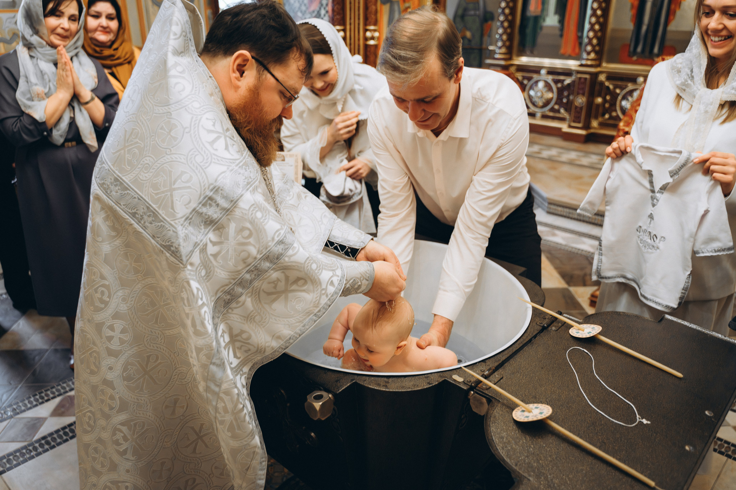 Крещение Фёдора (Храм Всех Святых) криптовый. Семейный фотограф в Минске Дарья Дреко