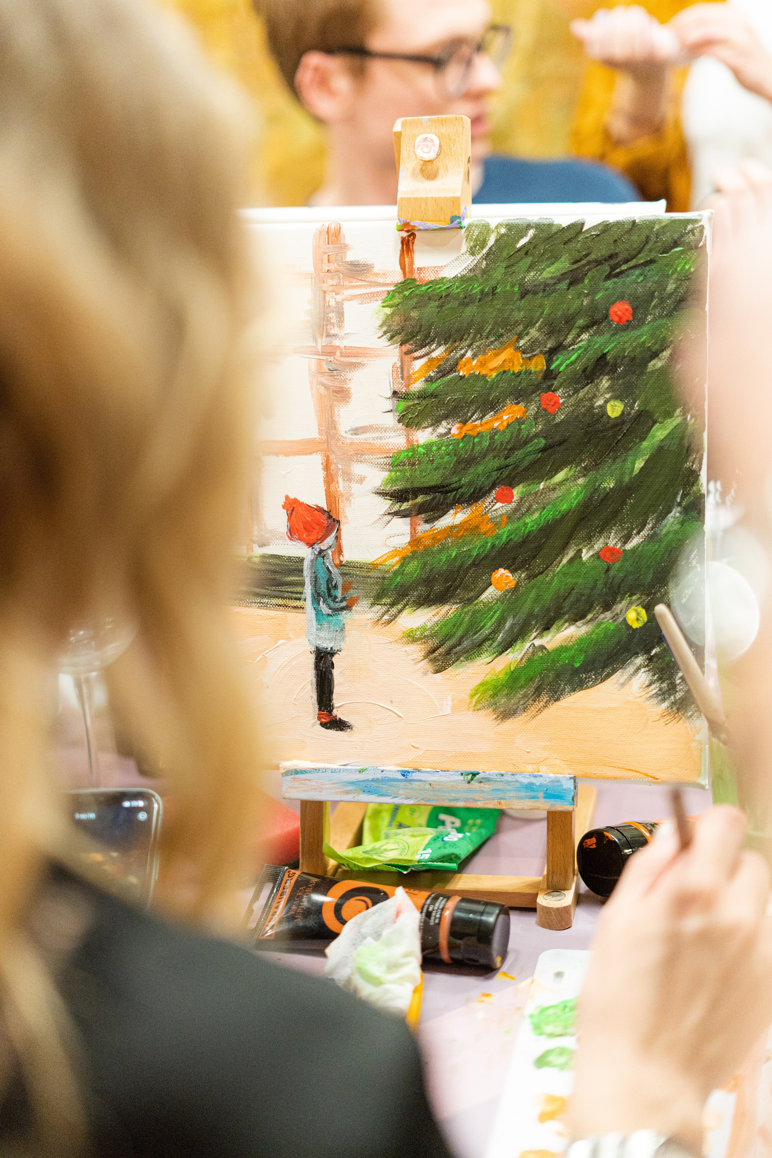 Корпоратив Teach Me Art 2. Портретный фотограф в Москве и Санкт-Петербурге Арина Чех