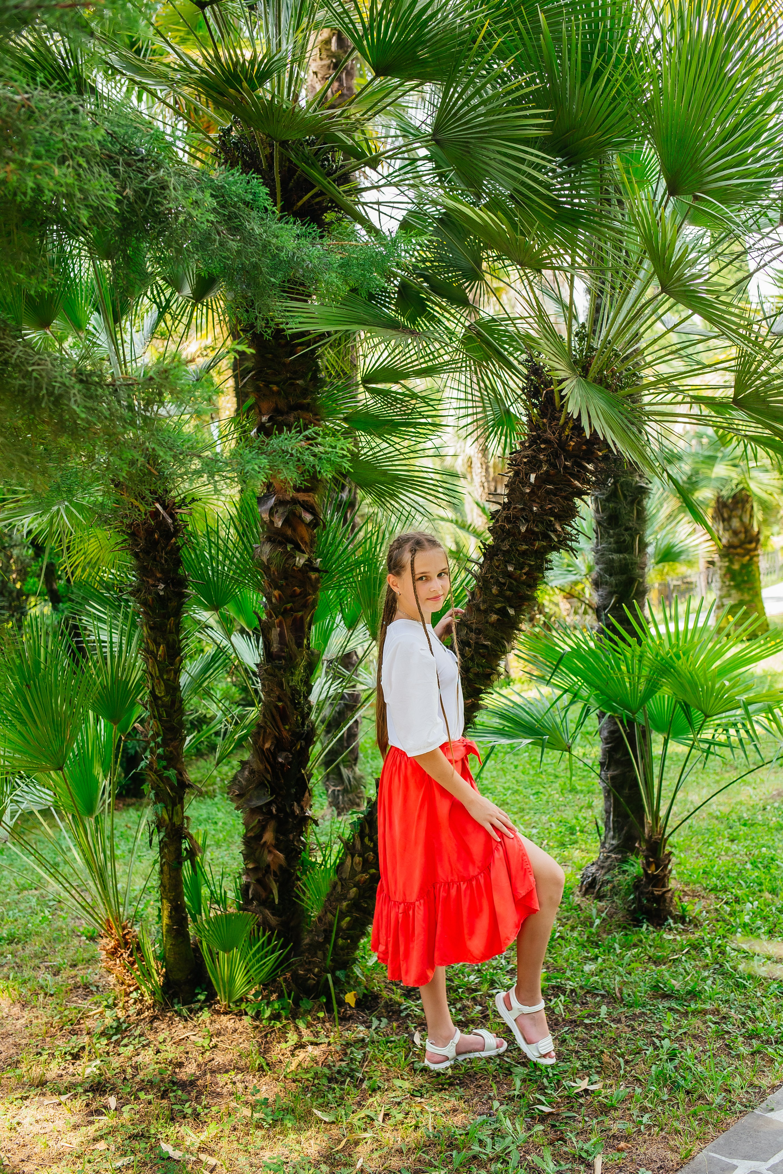 Фотосессия в дендрарии с профессиональным фотографом. Фотограф Сочи Адлер. Солькаева Анастасия