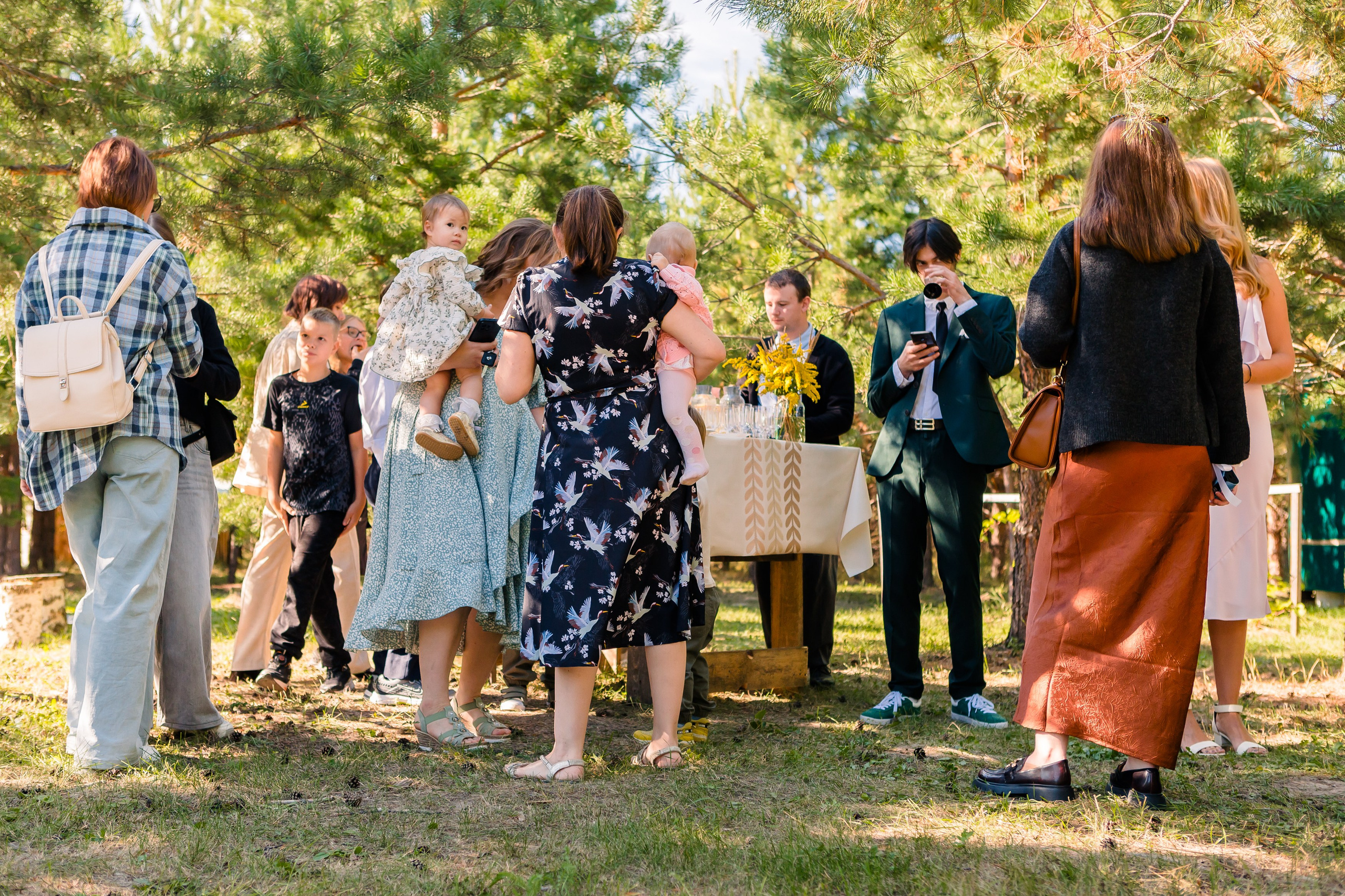Загородная свадьба в поселении «Родное». Фотограф Илья Силин