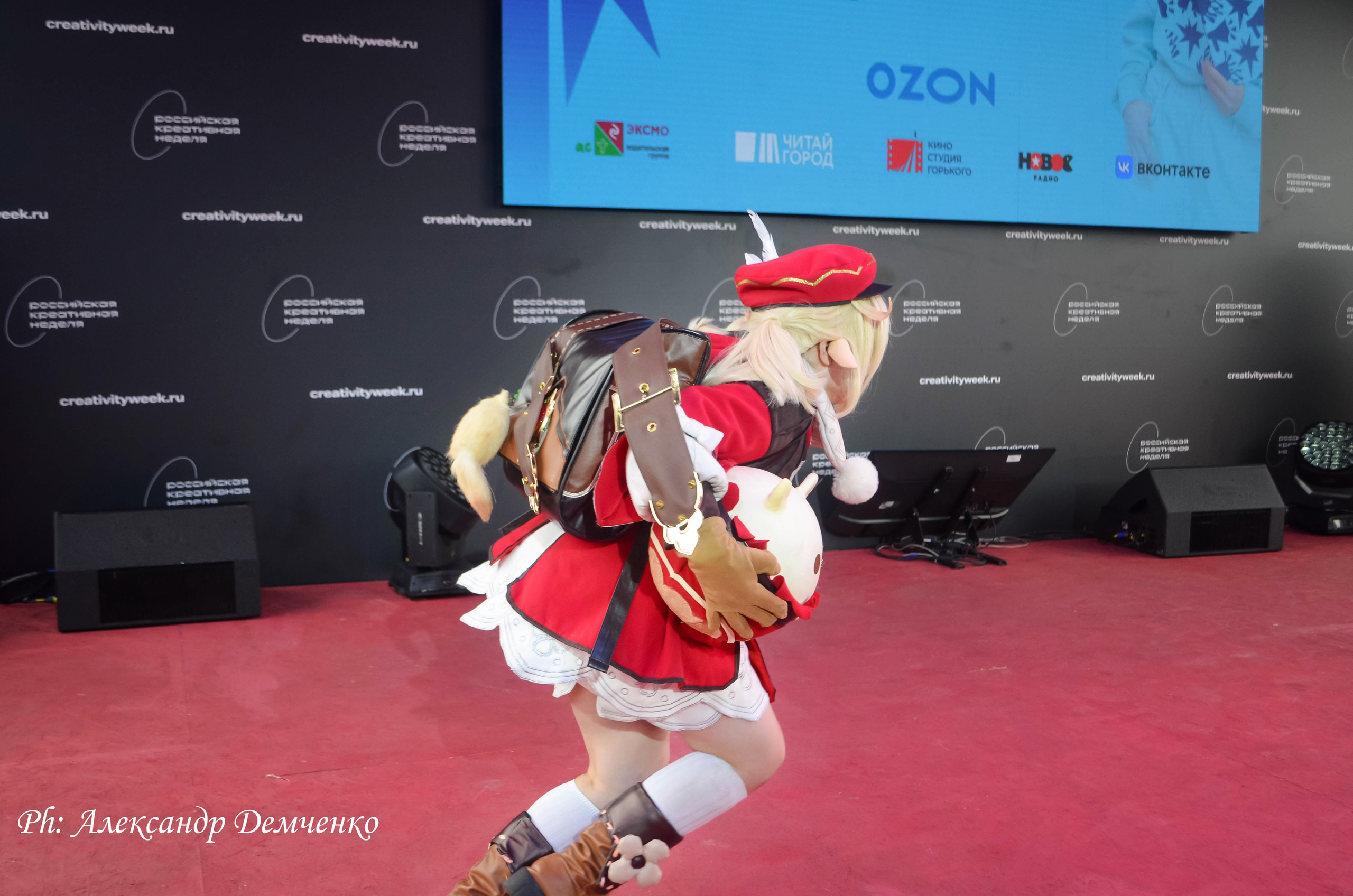 Фотосессия в Парке Горького на Лидеры молодого контента