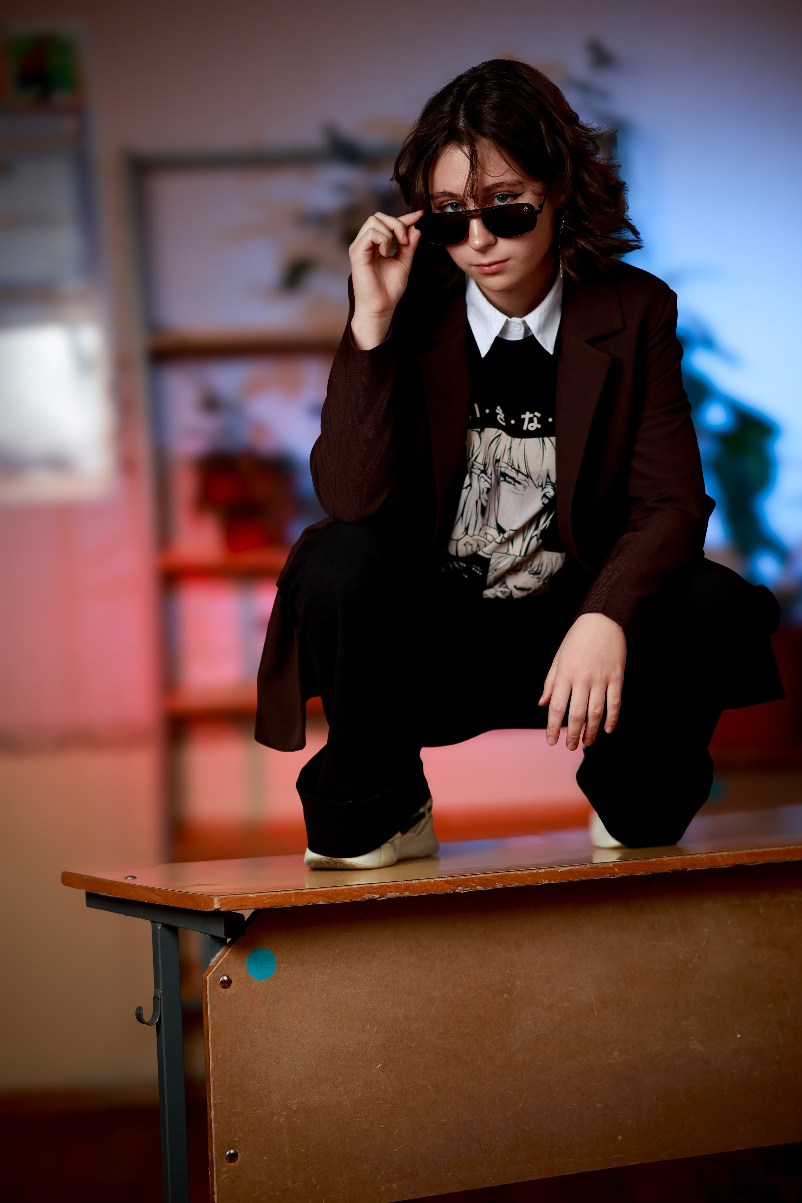 Фотосессия Выпуск 2026 9в класс. Артём Печерин фотограф в Оленегорске