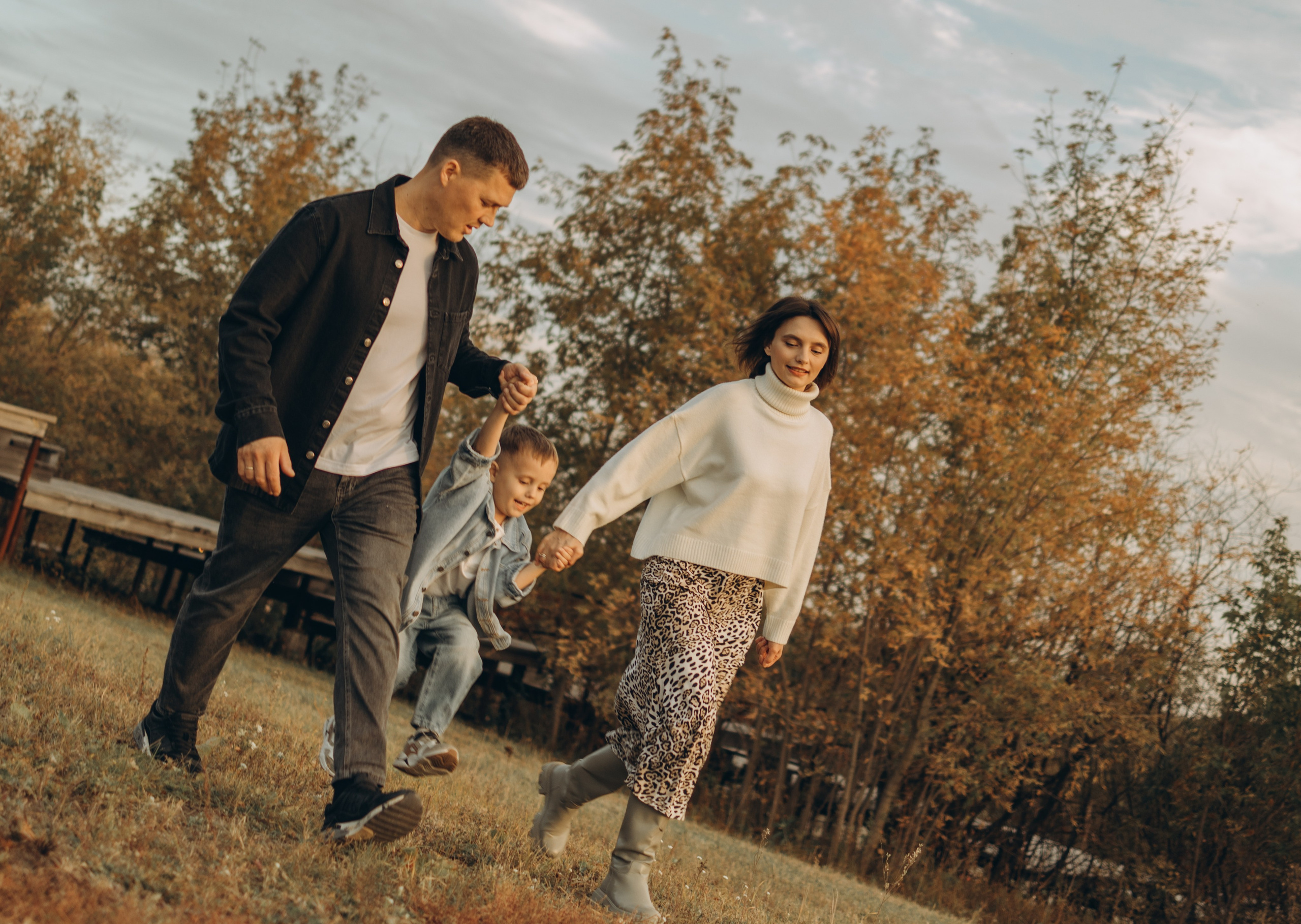 Сентябрьский вечер. Семейный и детский фотограф в Тюмени Вика Алленова