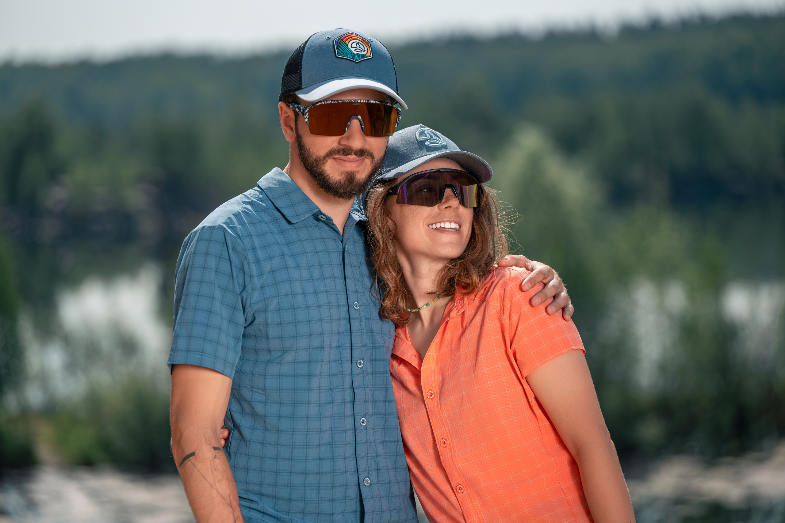 Moda deportiva. Fotógrafos Daria y Dmitry Arsentyevs