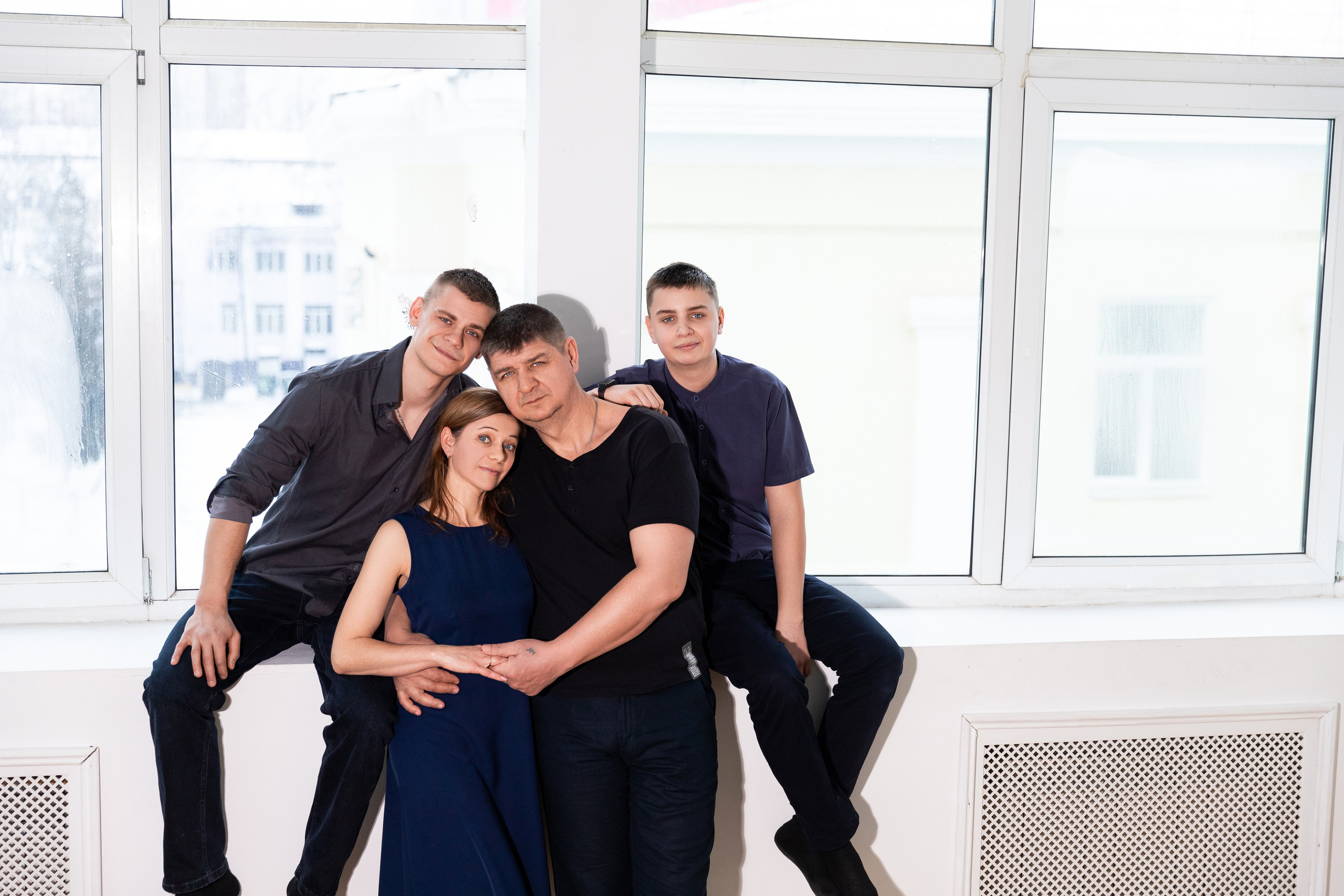 Евгений, Ольга, Данил и Матвей. Семейный фотограф в Екатеринбурге и Красноуфимске Евгения Лягаева