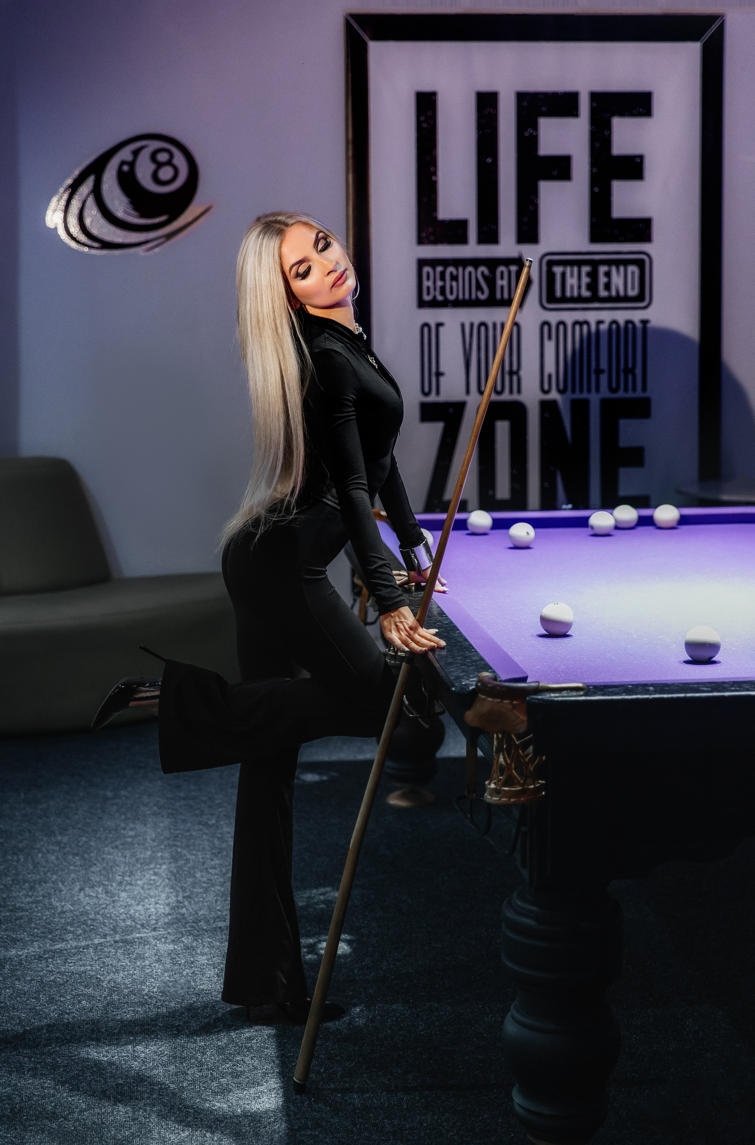 KRISTINA Photo shoot at the billiard club…. Свадебный фотограф в Евпатории и в Крыму, Love story, женский портрет