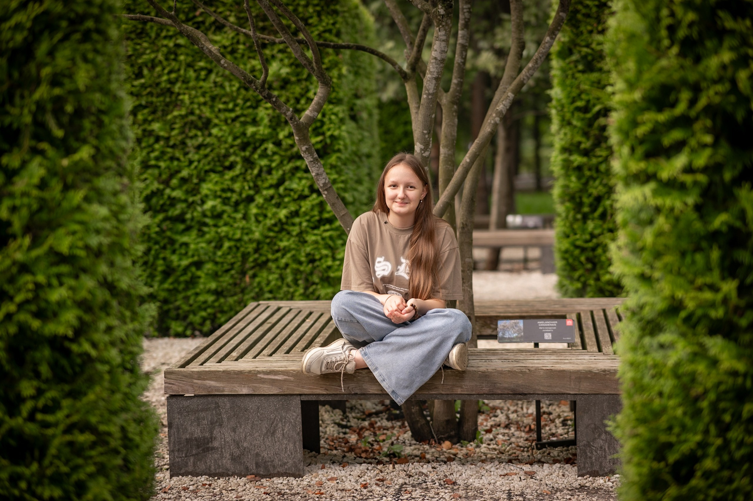 Оля на ВДНХ