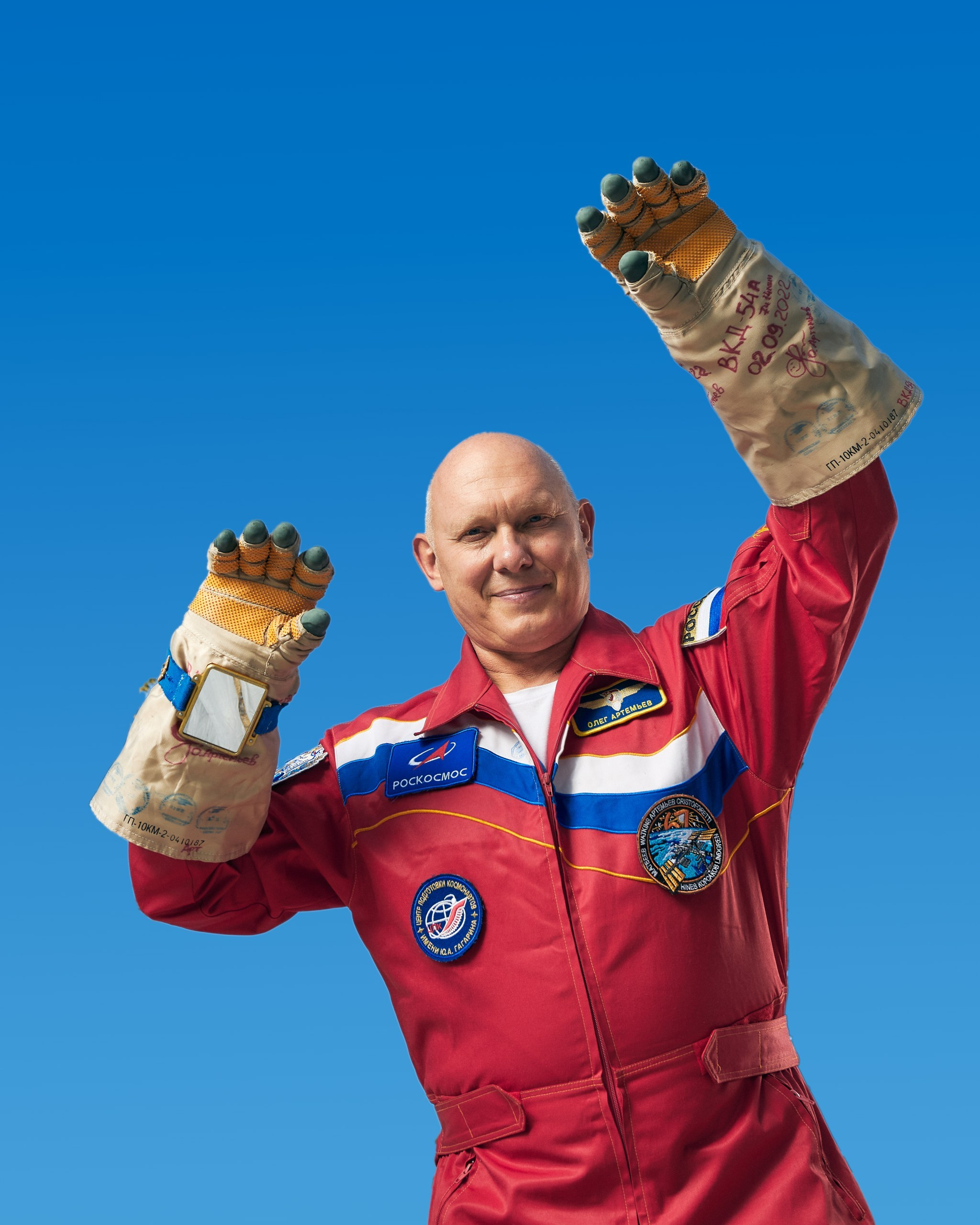 Портрет Космонавта Олега Артемьева