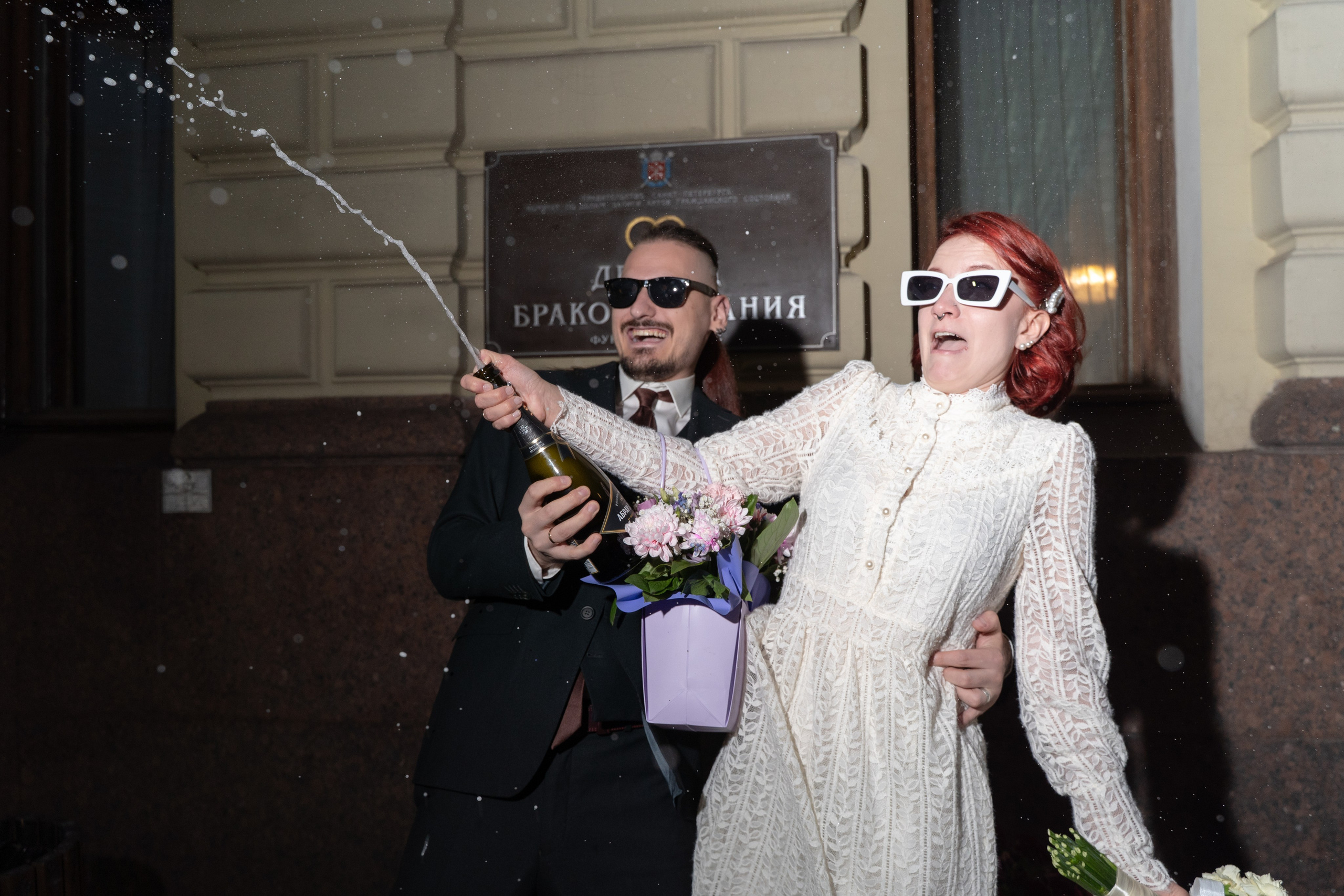Поздняя регистрация в ЗАГСе. Professional photoartist in St. Petersburg (wedding, reportage, portrait, model book, love story) Alexander Shvedov