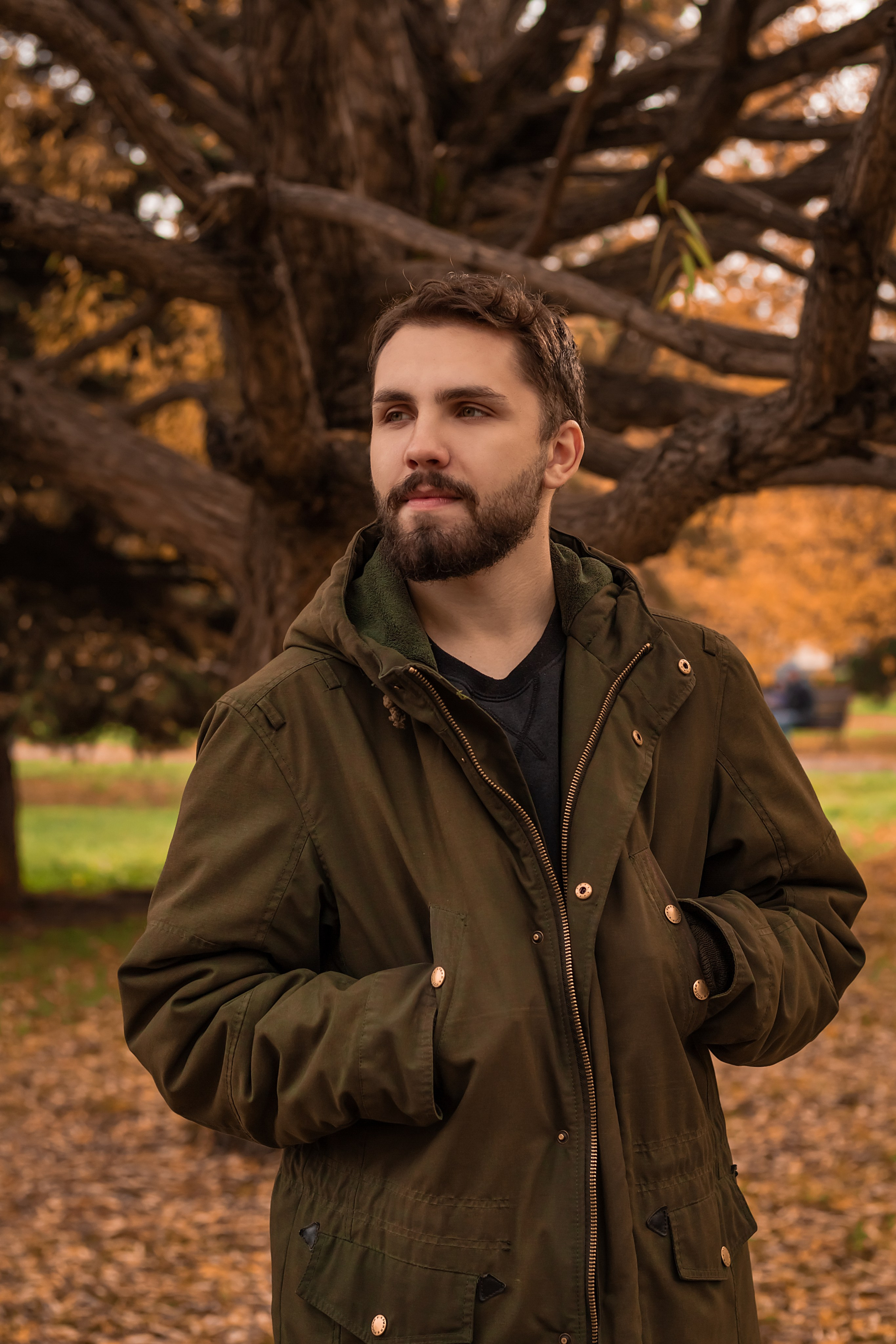 Осень. Фотограф в Новокузнецке