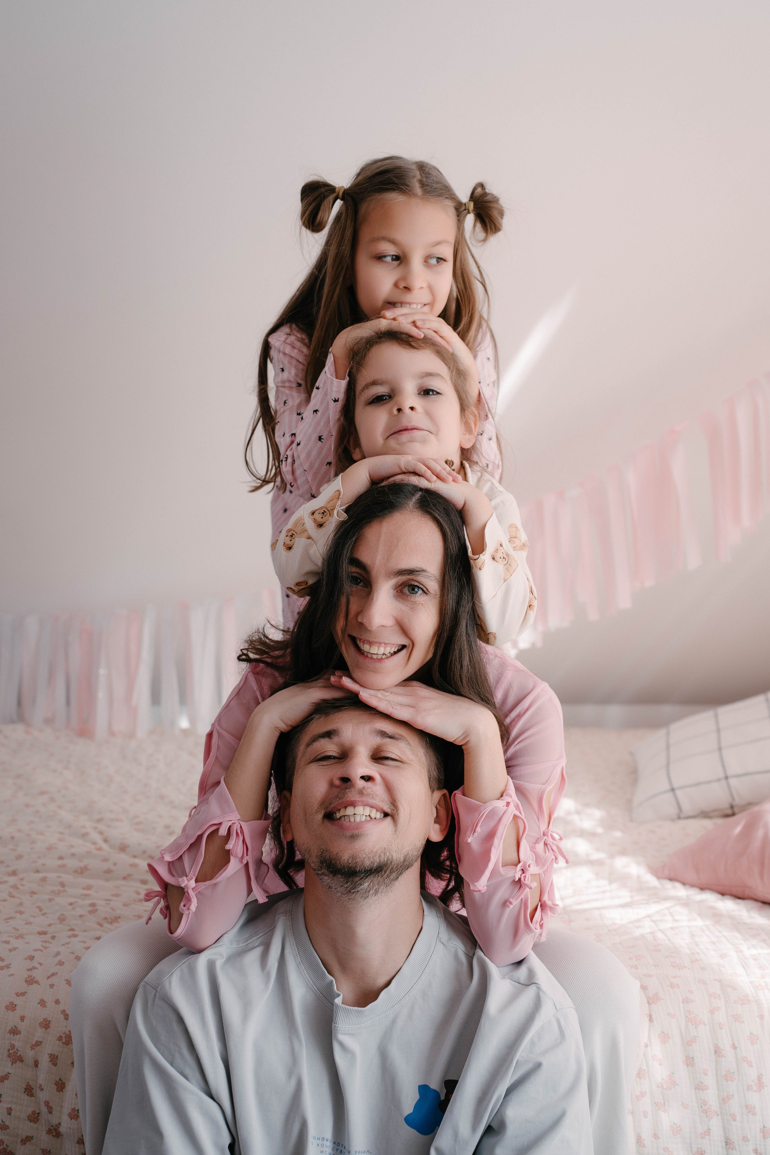 Пижамная вечеринка Варе 9 лет. Свадебный и семейный фотограф в Воронеже Анастасия Бойко