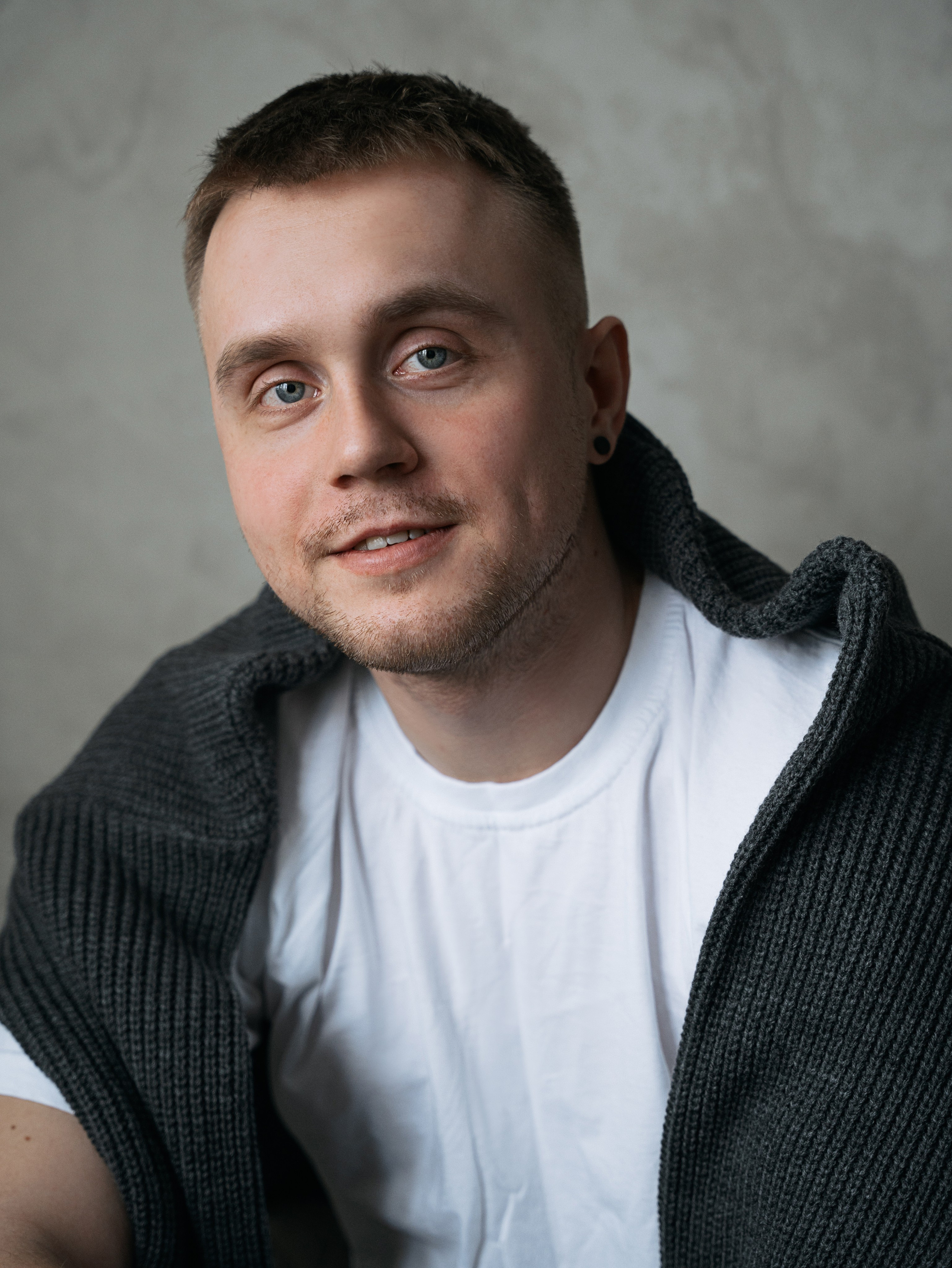 Мужской портрет. Https://andreevann.ru