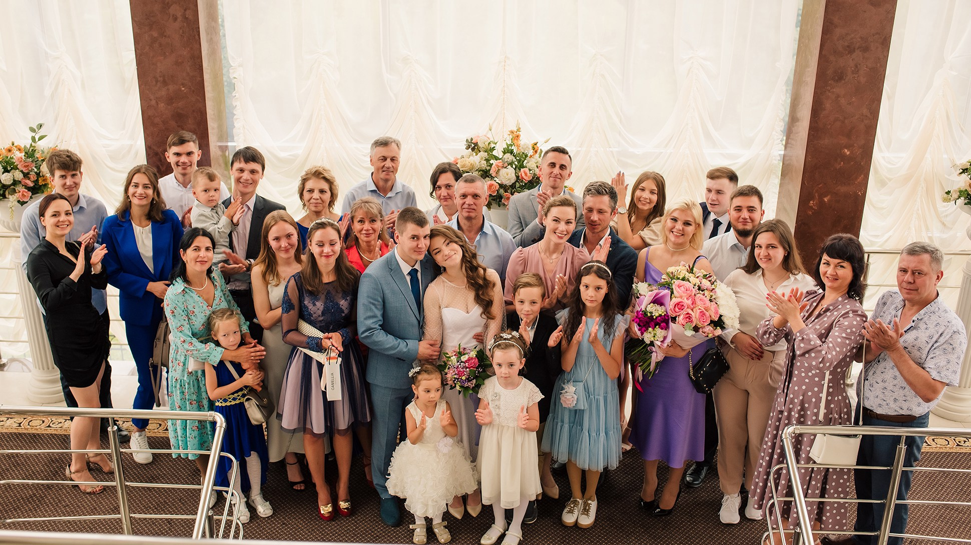 Юля и Андрей. Банкет на воде. Семейный и Свадебный фотограф. Санкт-Петербург. Пушкин