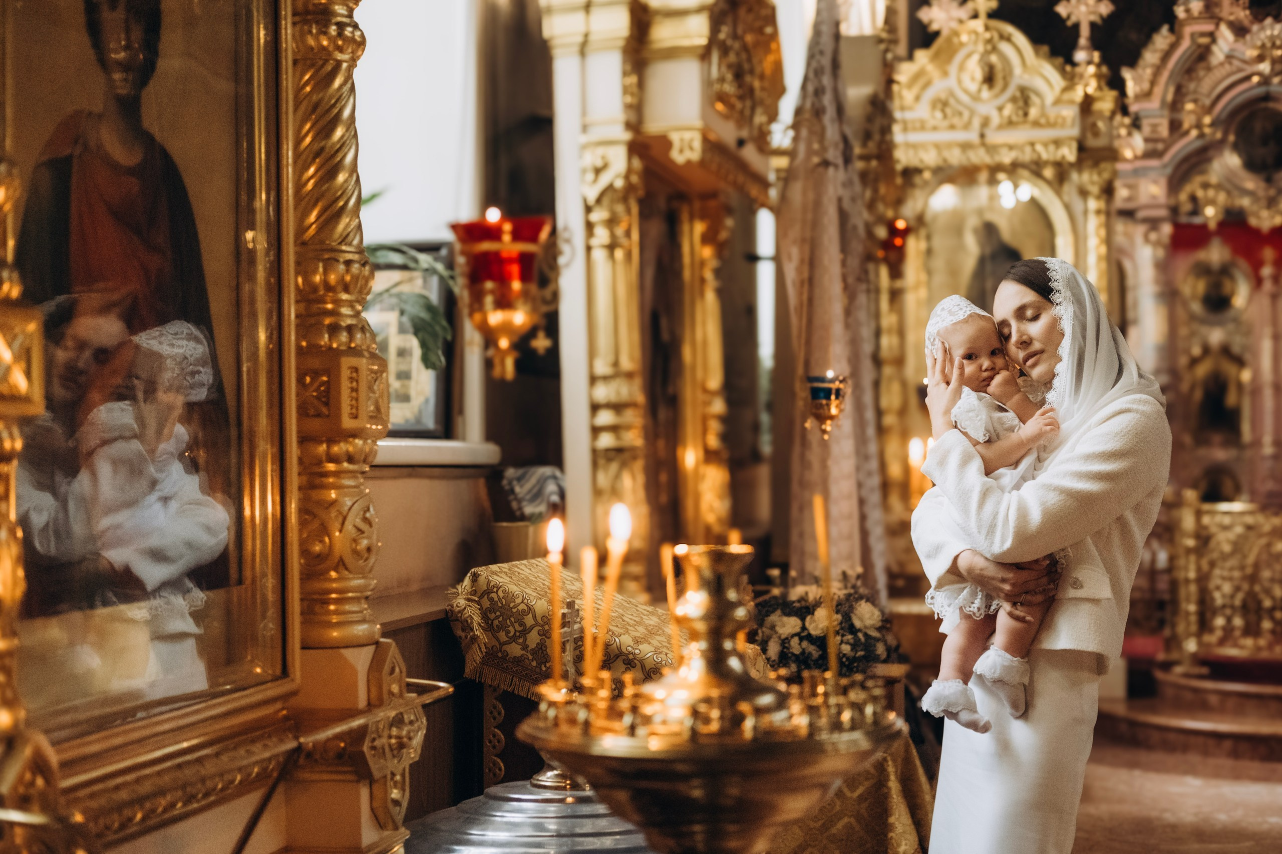 Крещение Есении. Главная