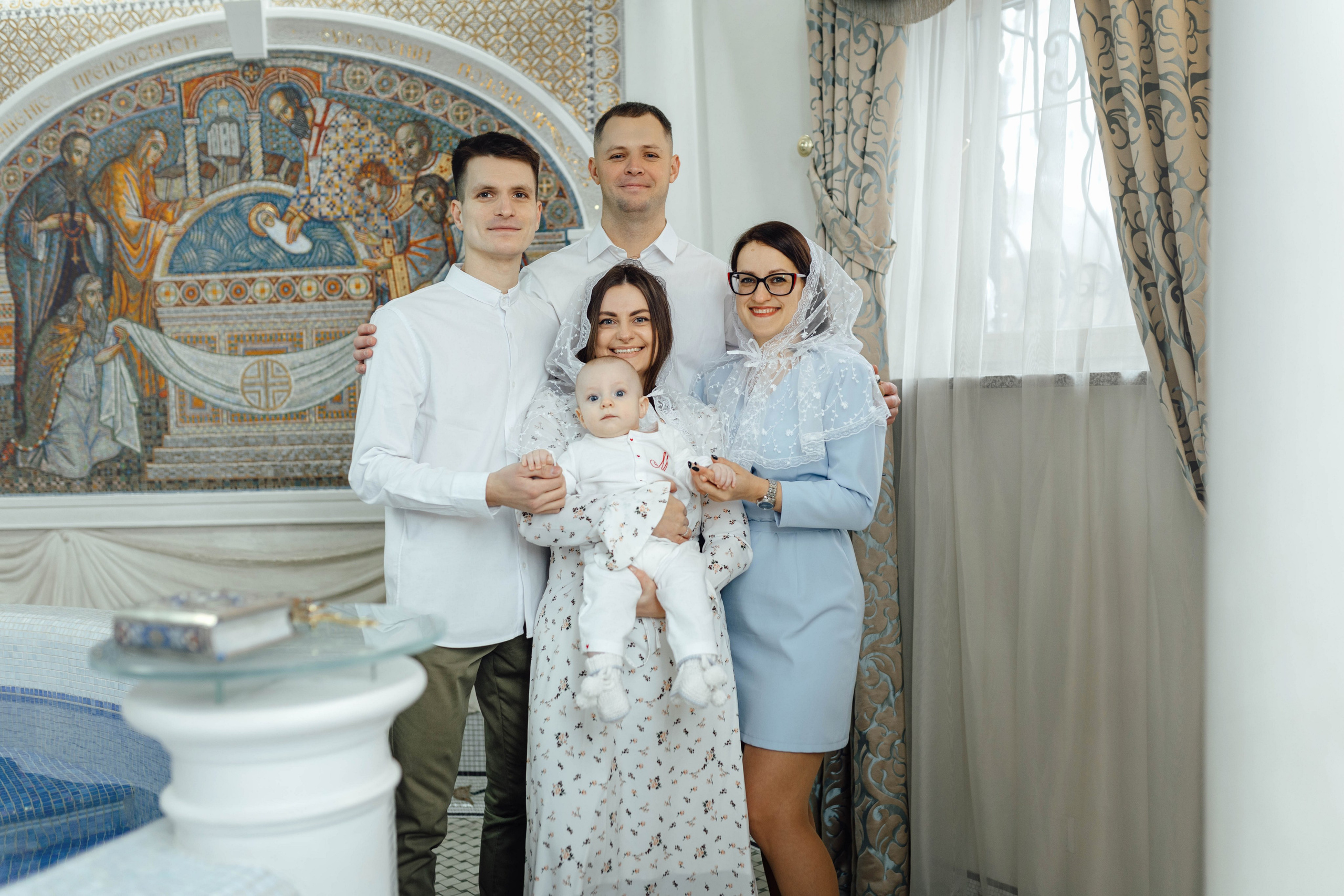 Крещение Матвея, храм Святой Троицы, декабрь 2025