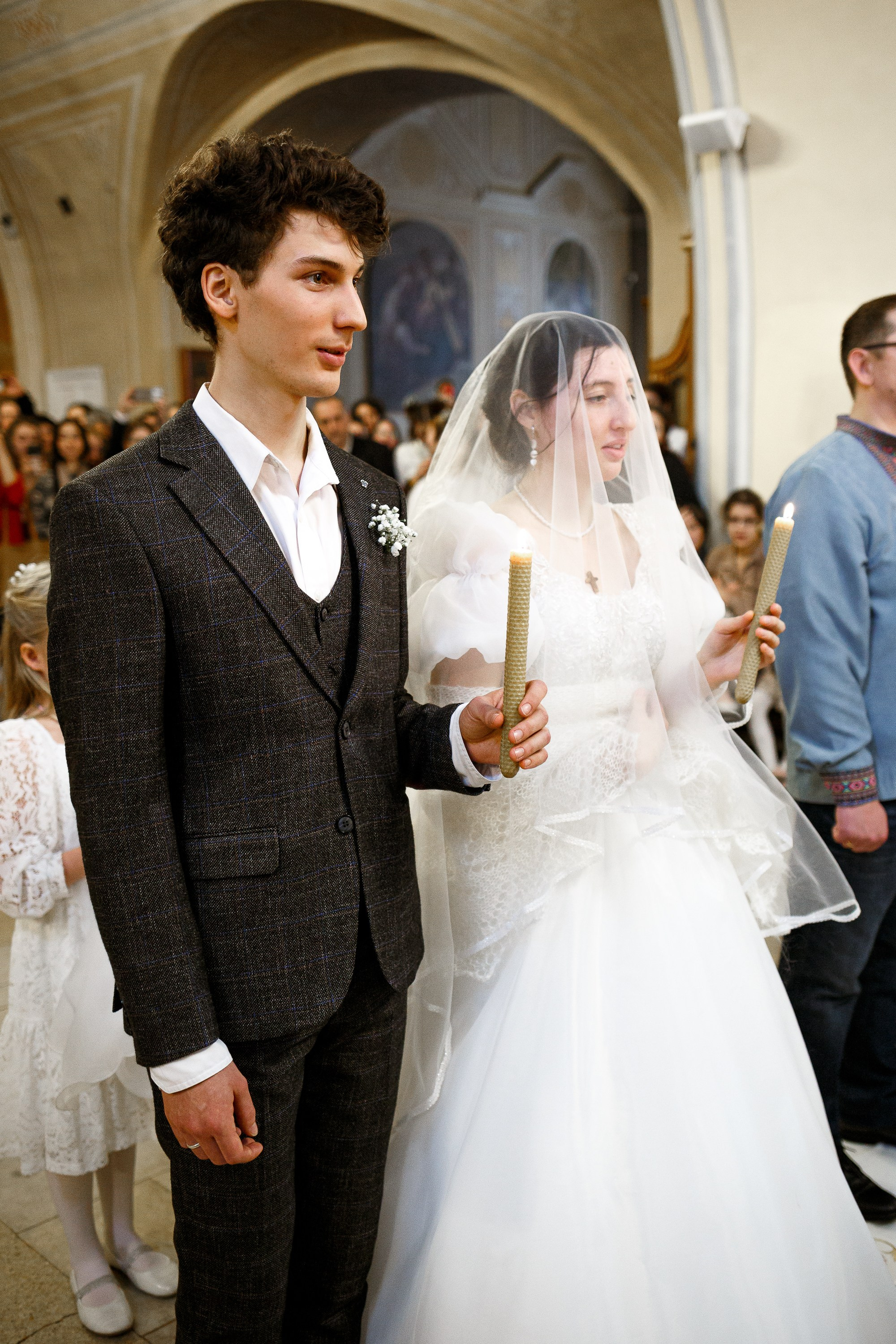 Венчание в храме Космы и Дамиана в Шубине