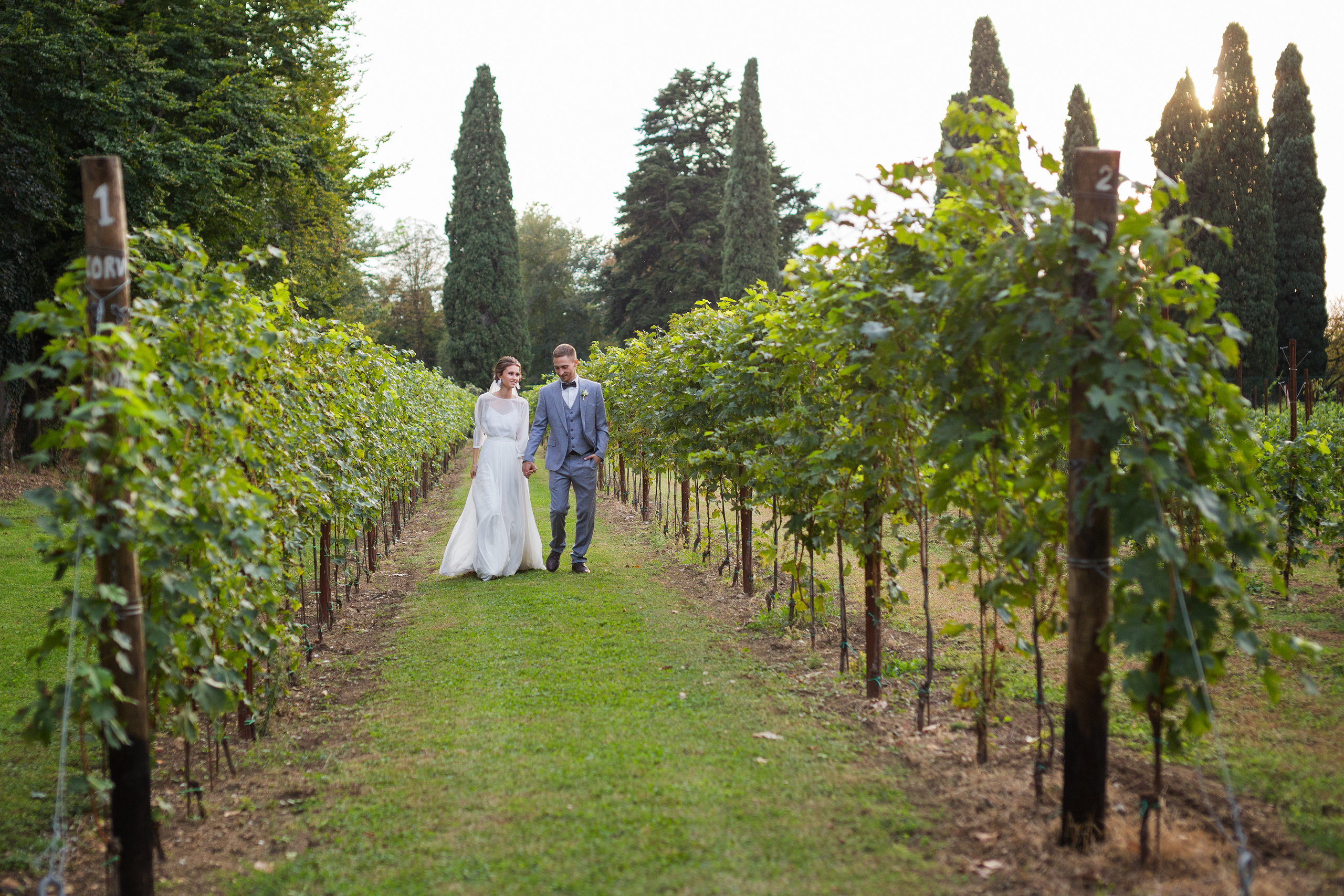Свадебная фотосъемка для Джулии и Юджина в Вероне, Италия. Свадебный и семейный фотограф в Москве Евгения Лисина