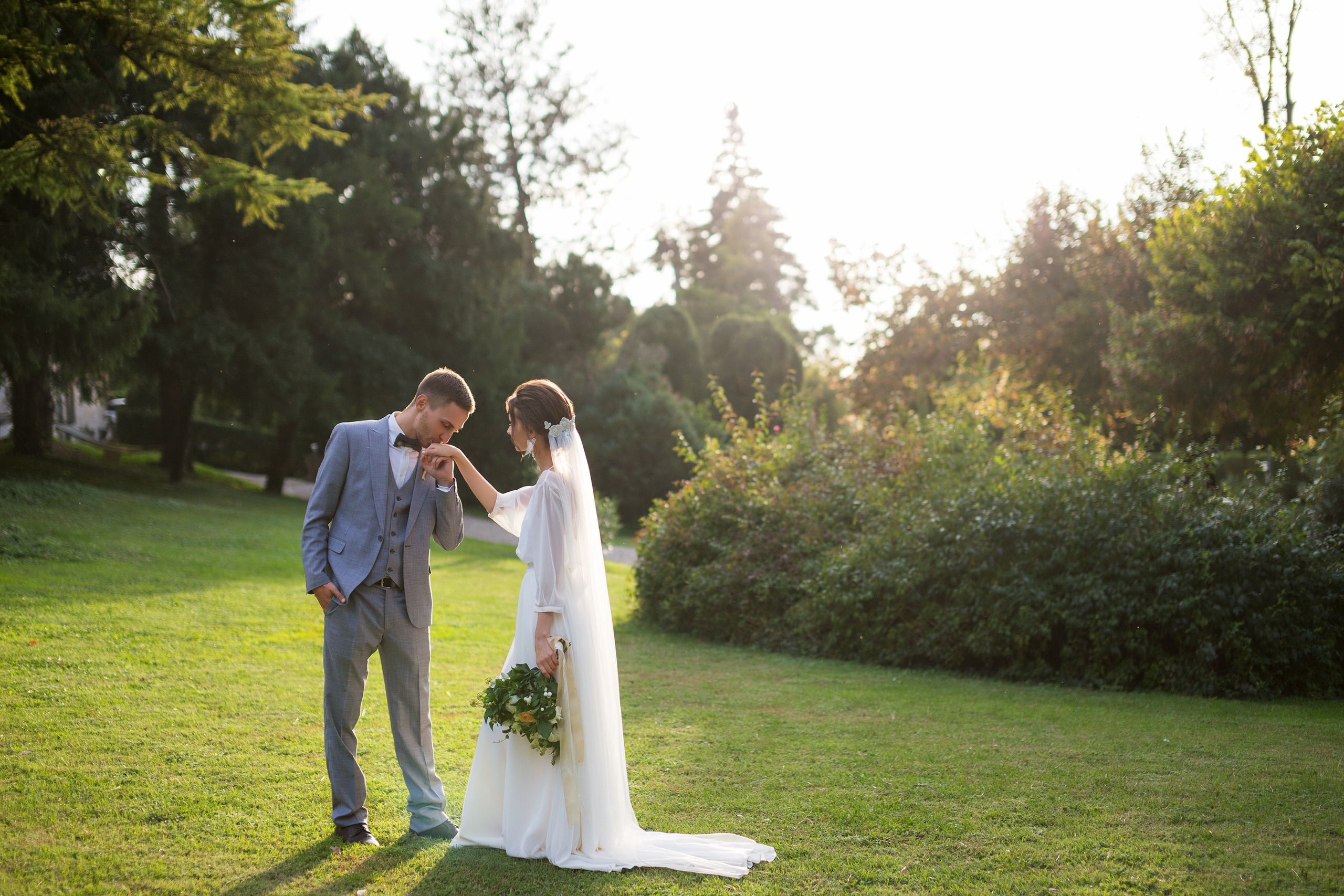 Свадебная фотосъемка для Джулии и Юджина в Вероне, Италия. Свадебный и семейный фотограф в Москве Евгения Лисина