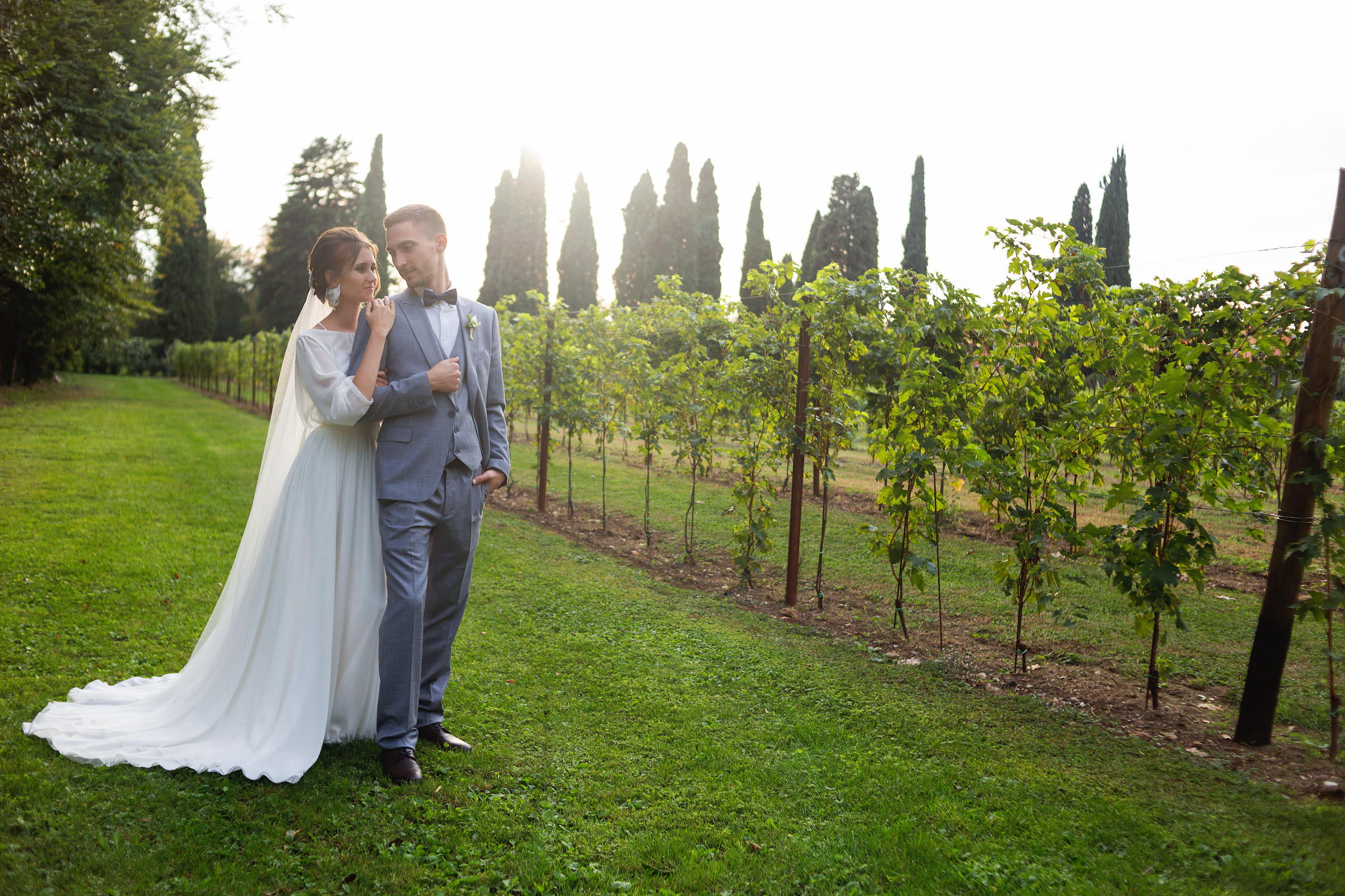 Свадебная фотосъемка для Джулии и Юджина в Вероне, Италия. Свадебный и семейный фотограф в Москве Евгения Лисина