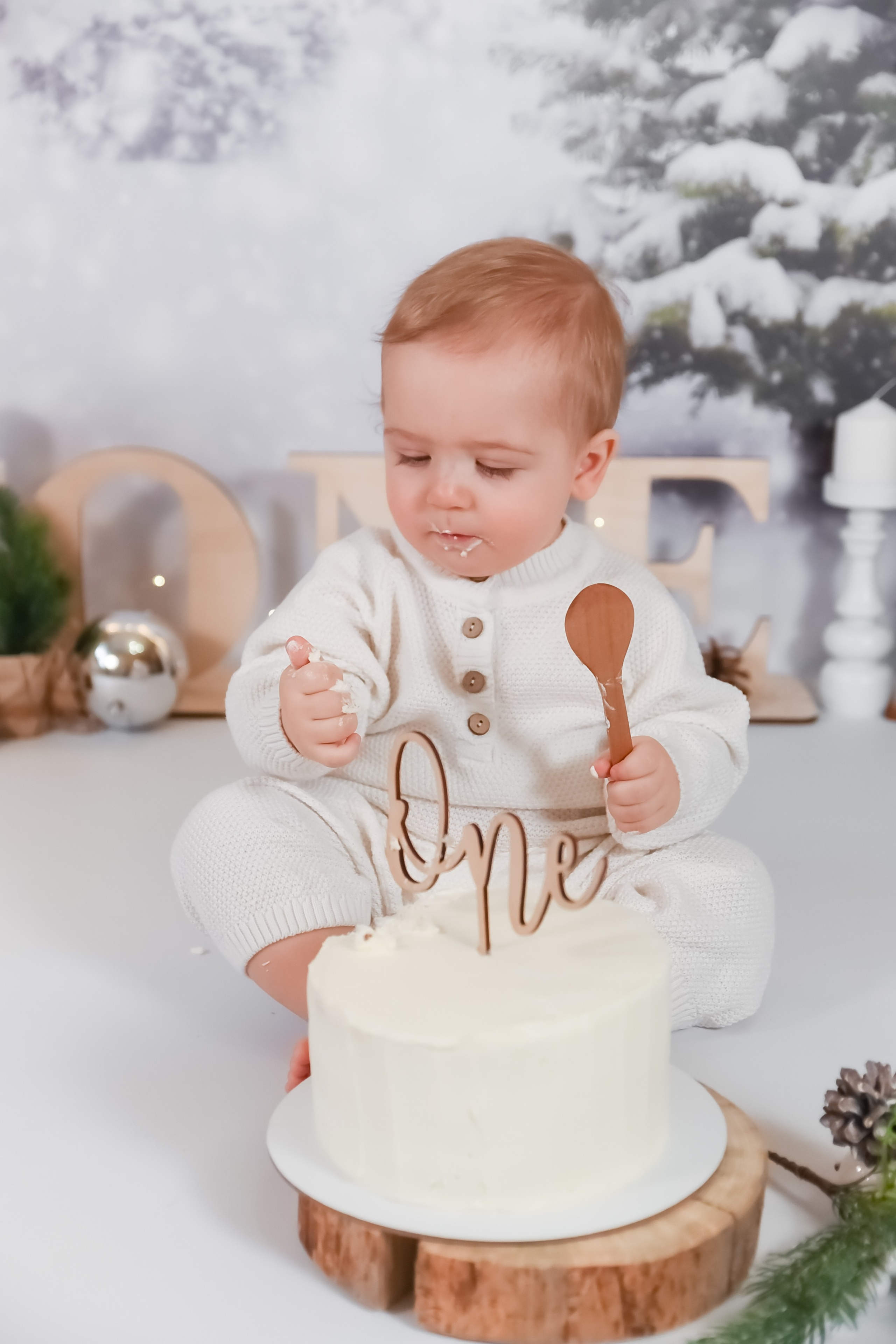 2022_12_Годик Мише + крушение тортика. Детский Фотограф |Фотограф на годик в Брянске Ирина Романова