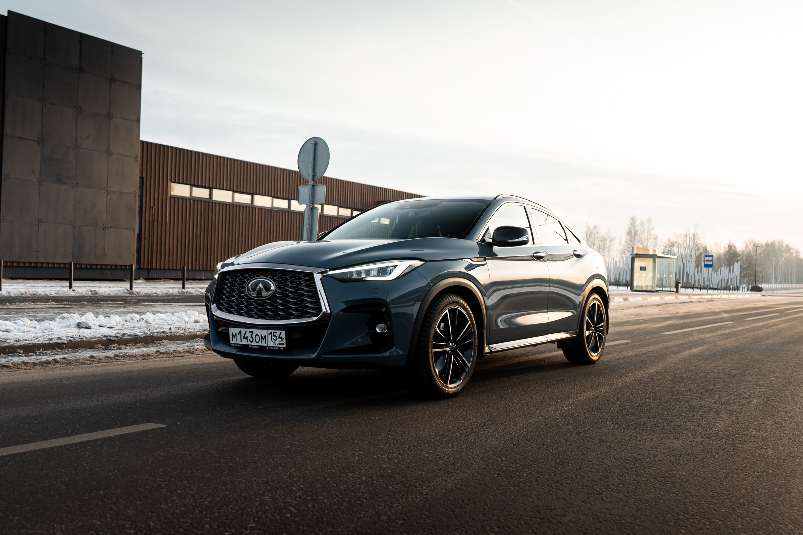 INFINITI QX55. Фотограф в Новосибирске Владислав Унтерберг