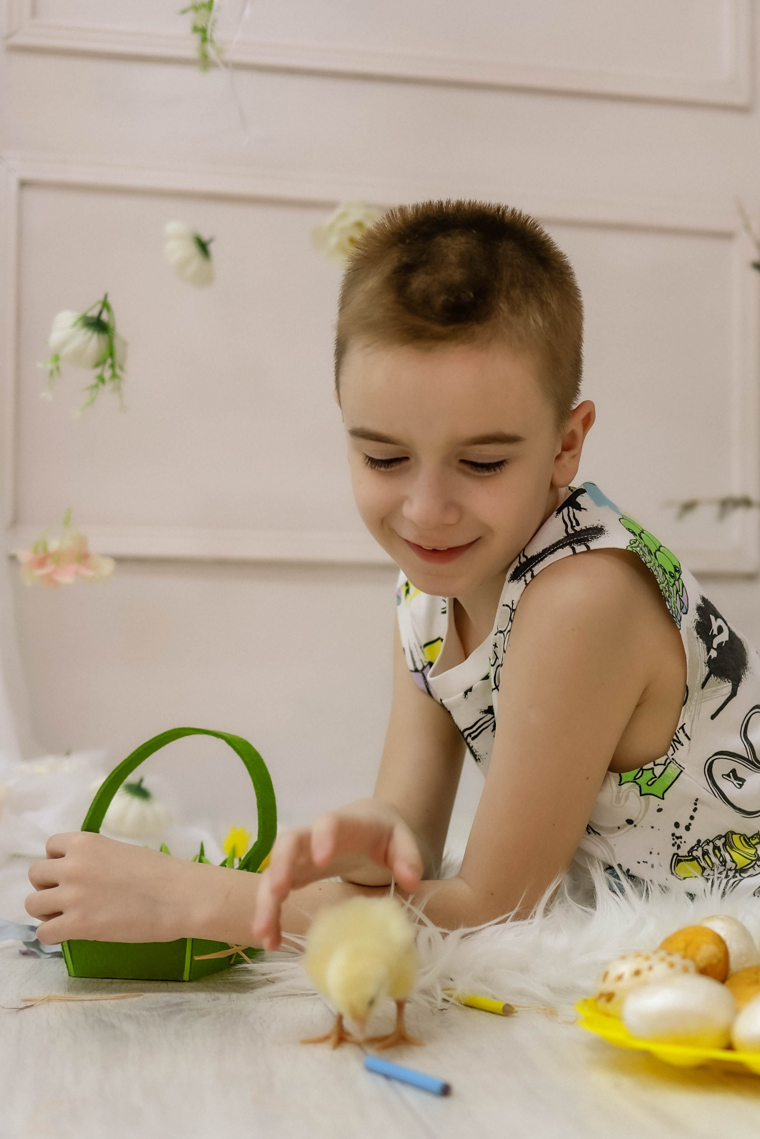 Экспресс фотосессия с цыплятами. Семейный и детский фотограф в Славгороде Анастасия Винс