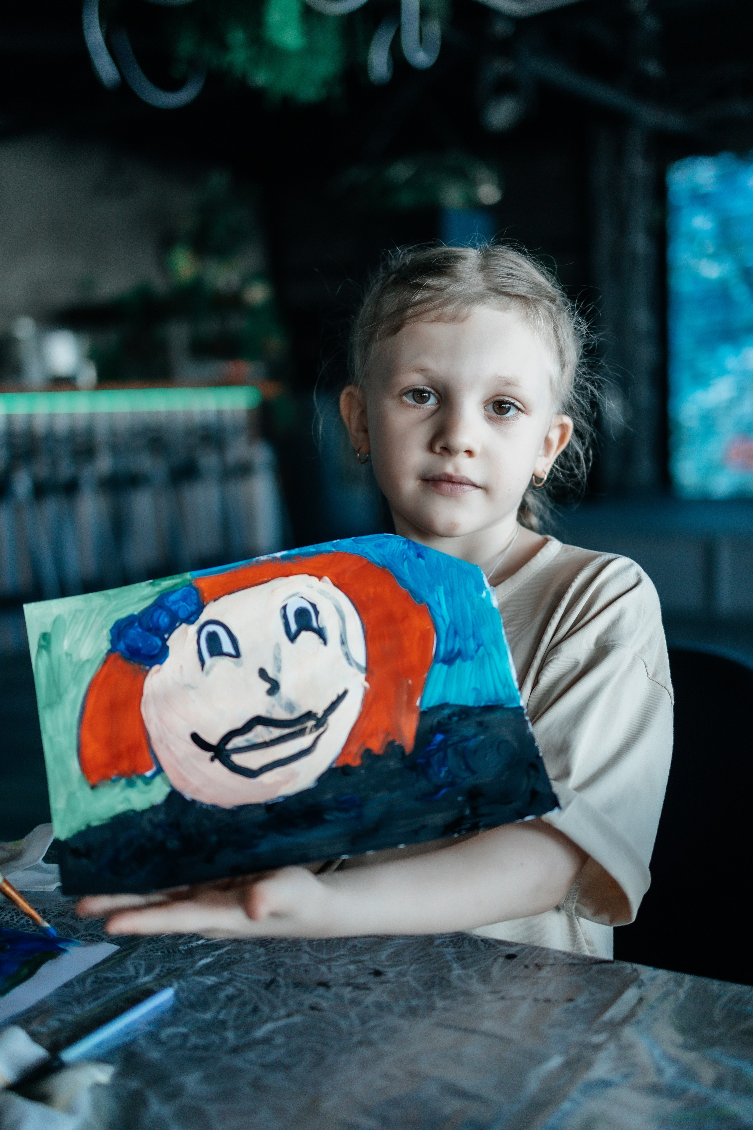 Азартное рисование. Семейный и детский фотограф в Славгороде Анастасия Винс