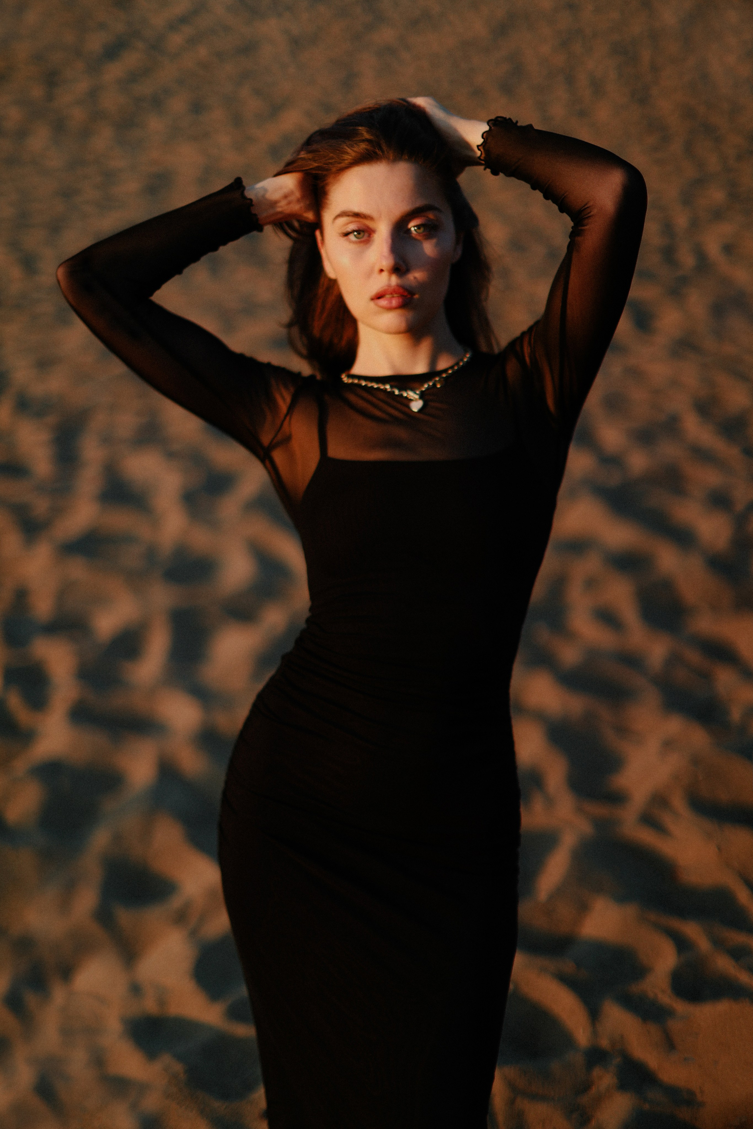 Катя на закате. Фотограф в Нижнем Новгороде