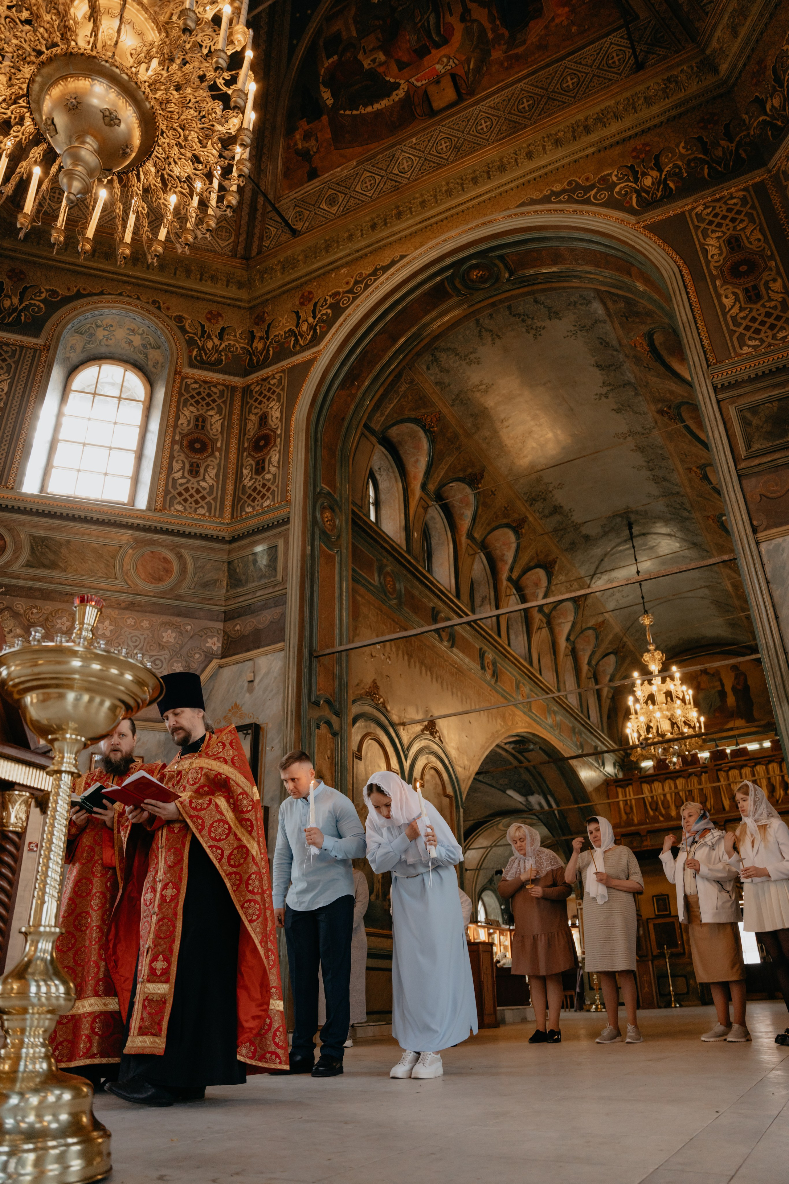 Таинство церемонии венчания. Храм Иоанна Предтечи
