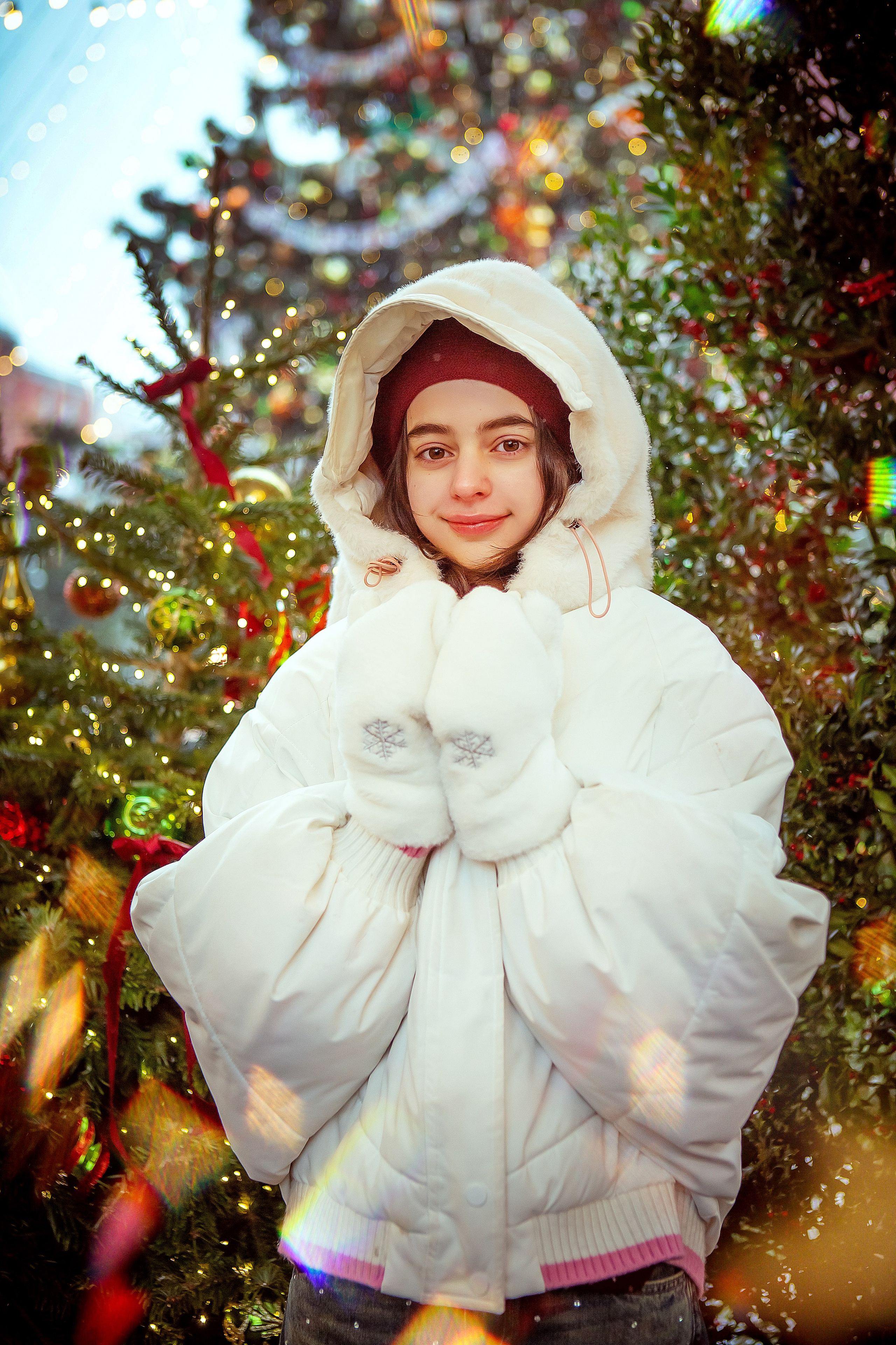 Новогодняя Москва. Мария. Фотограф Мария Кольцова