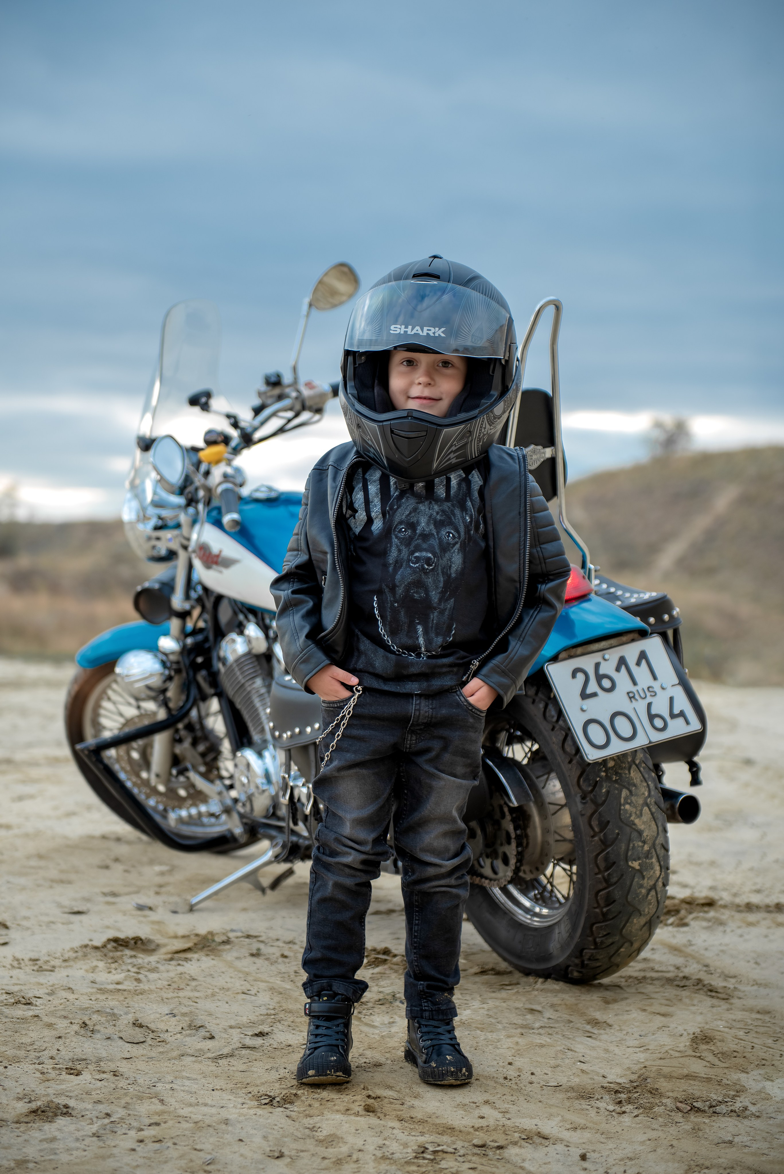 Юный байкер. Фотограф Саратов Юлия Петрова