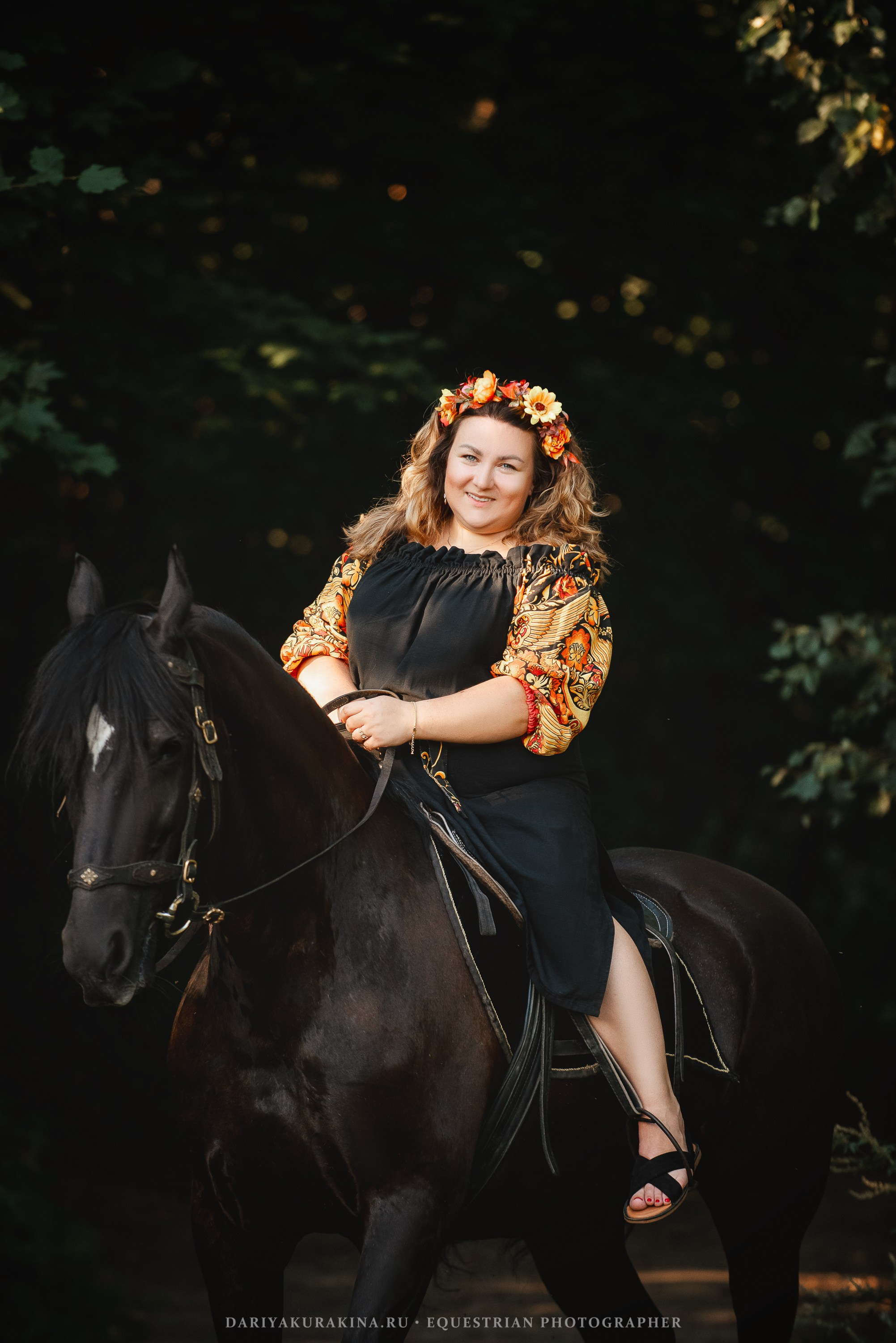 Мария и Пена. Конный фотограф Куракина Дарья • Фотосессии с лошадьми