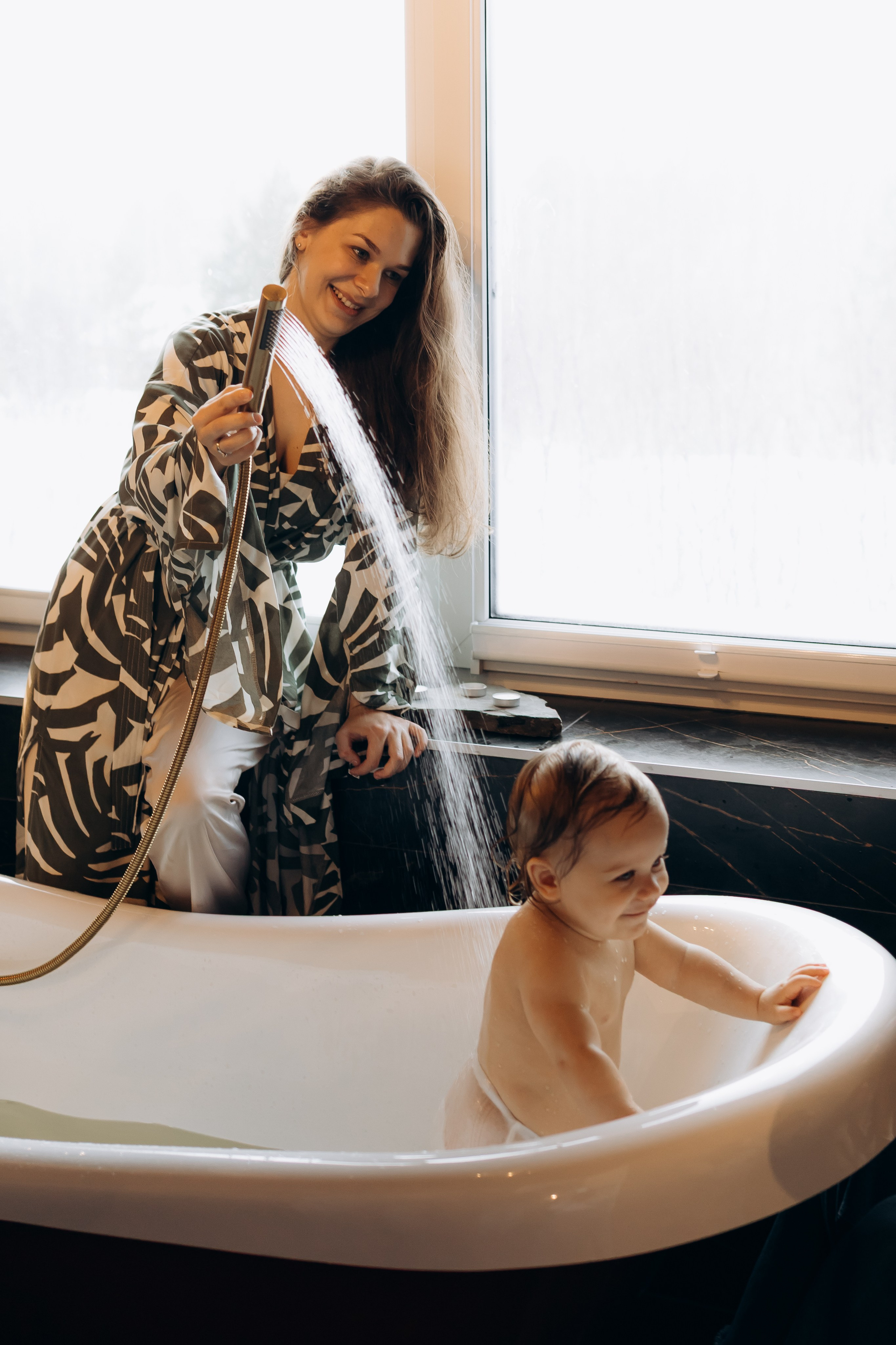 Купание в ванной. Фотограф Петрозаводск/СПБ