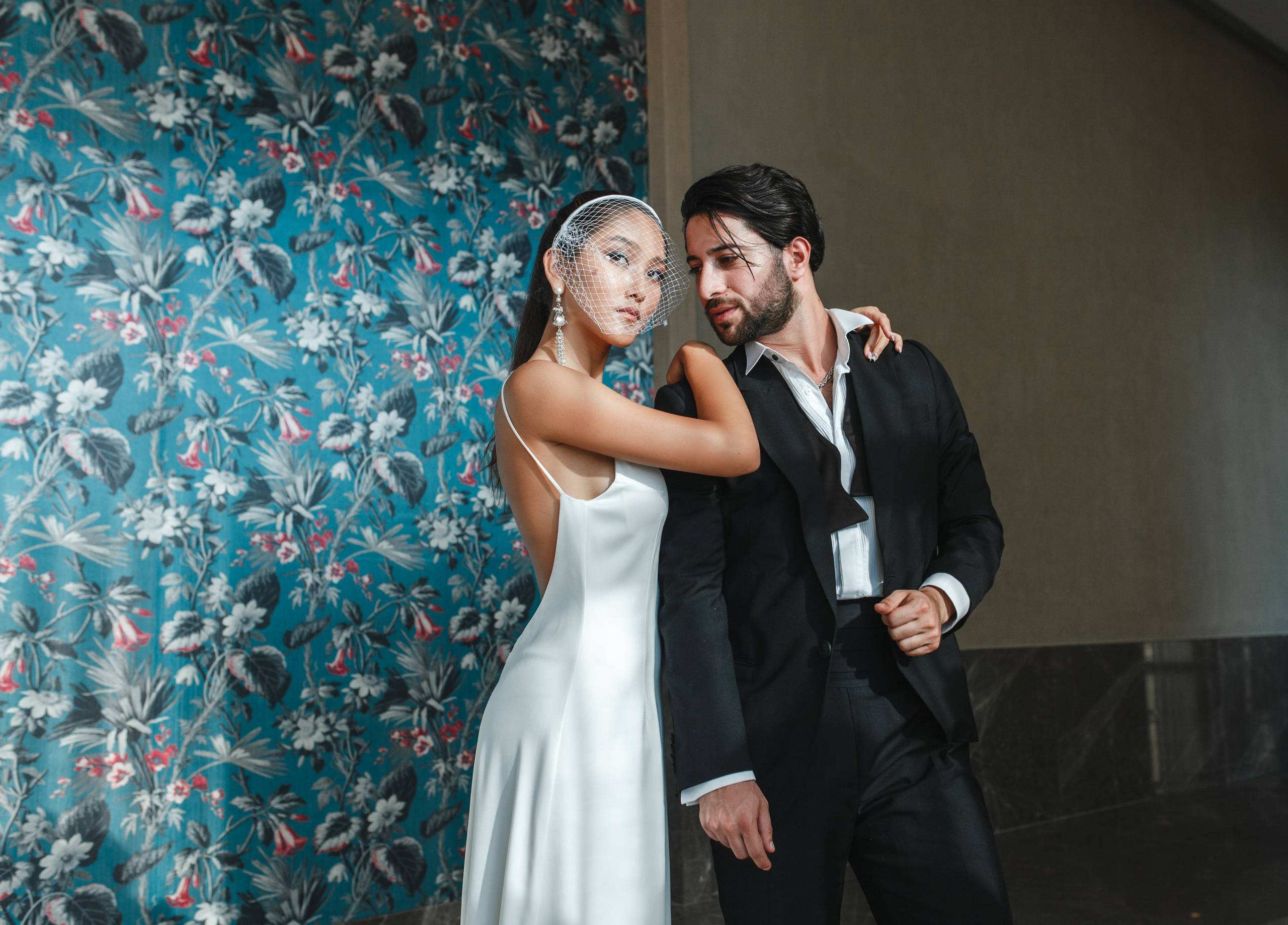 Портреты невесты и жениха в городе Актау