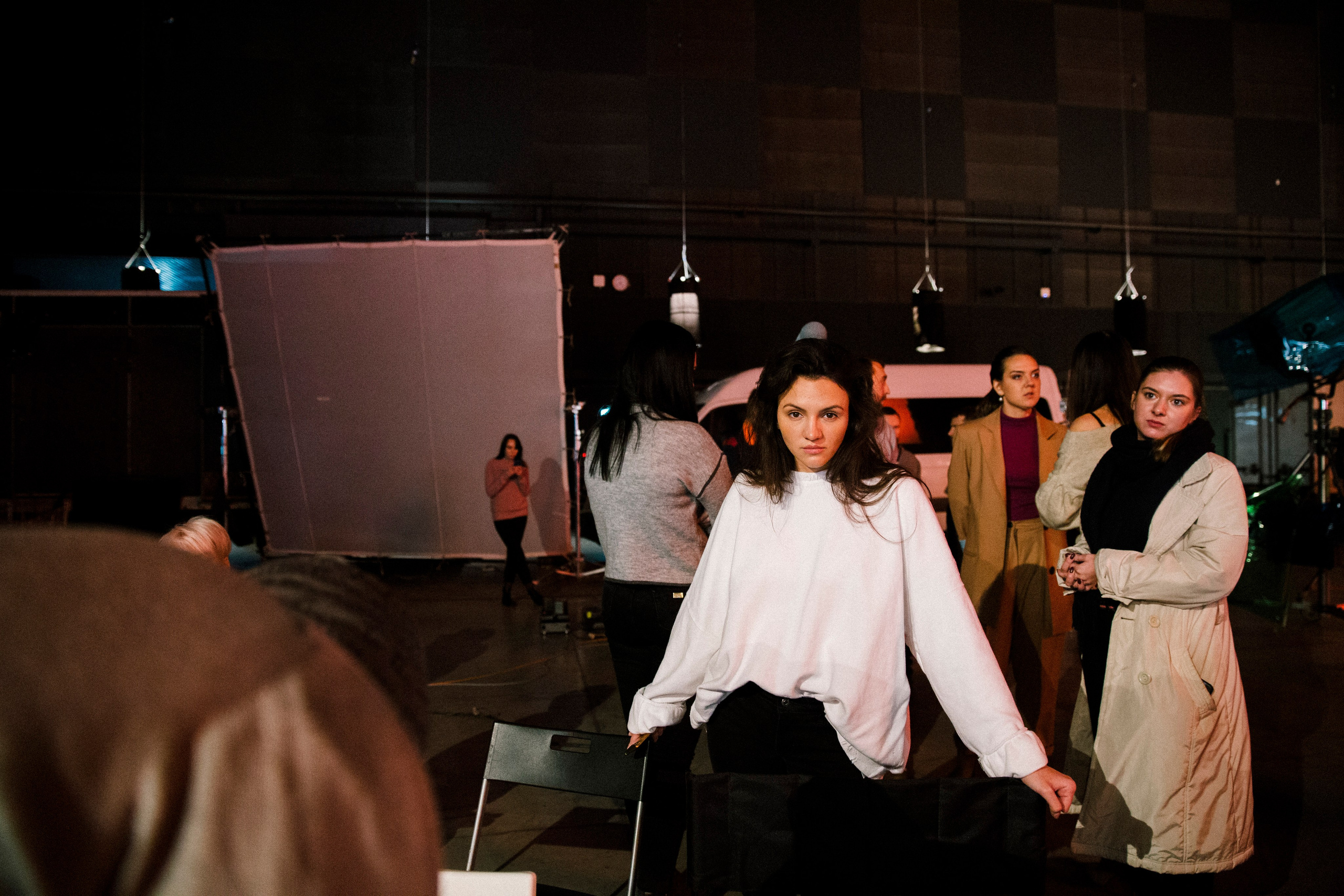 ФК Би-2 & Лиза Громова Мосфильм. Ольга Пилант. АРТ, бэкстейдж, свадебная и семейная фотография, городской портрет, интерьерная фотография