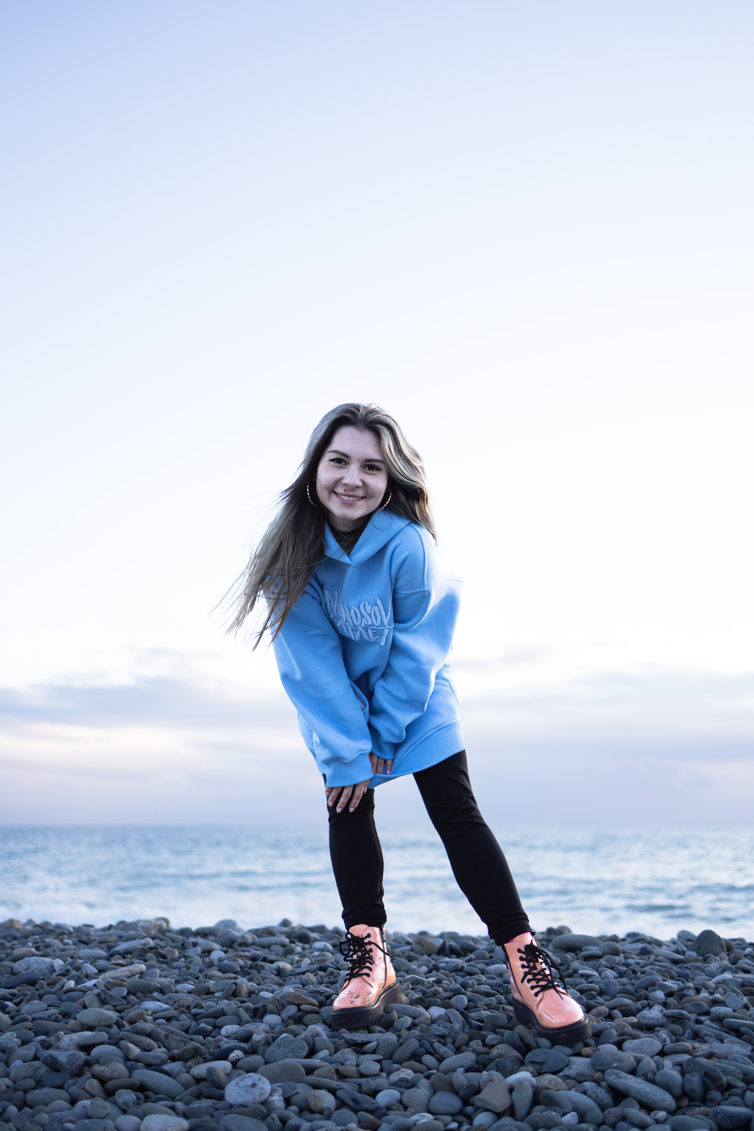 У зимнего моря на 20 минут. Репортажный и студийный фотограф в Москве — Софи