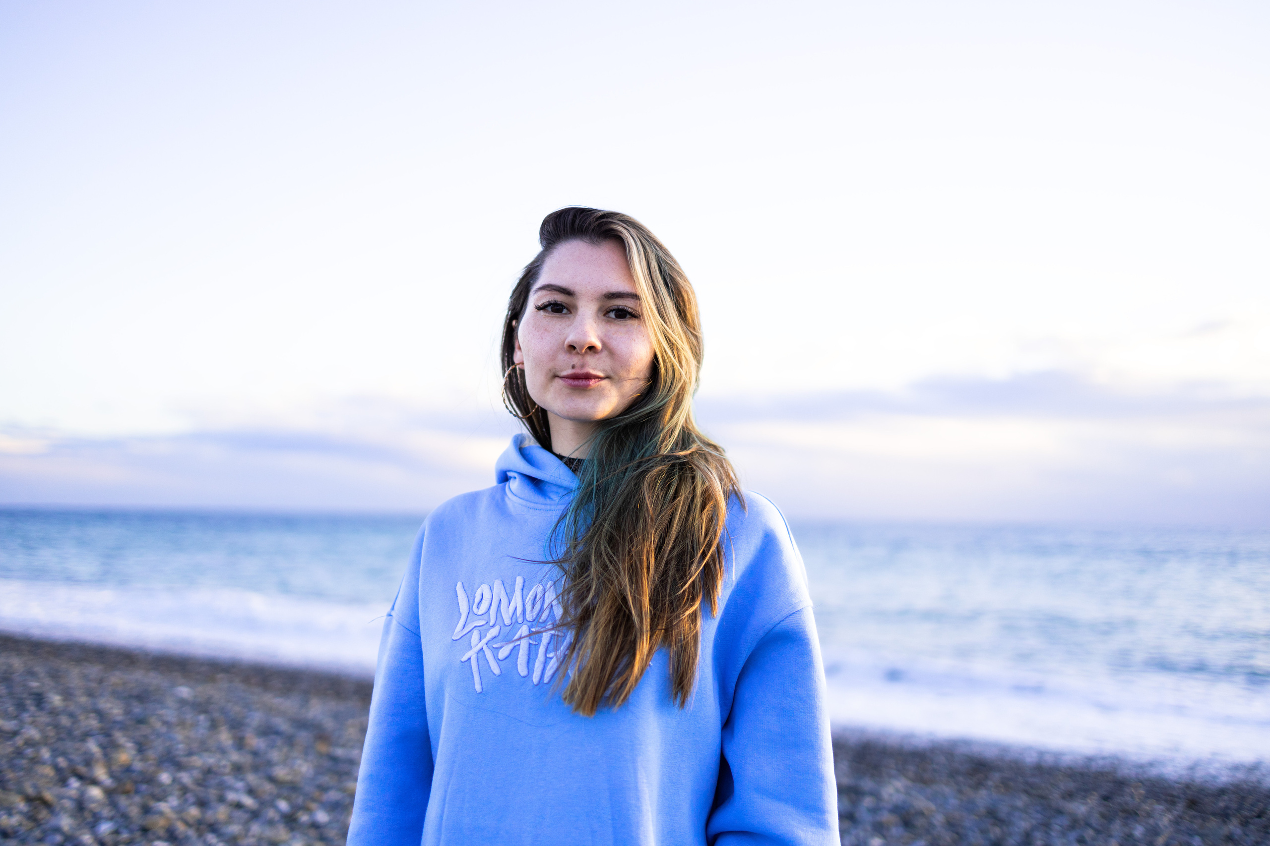 У зимнего моря на 20 минут. Репортажный и студийный фотограф в Москве — Софи