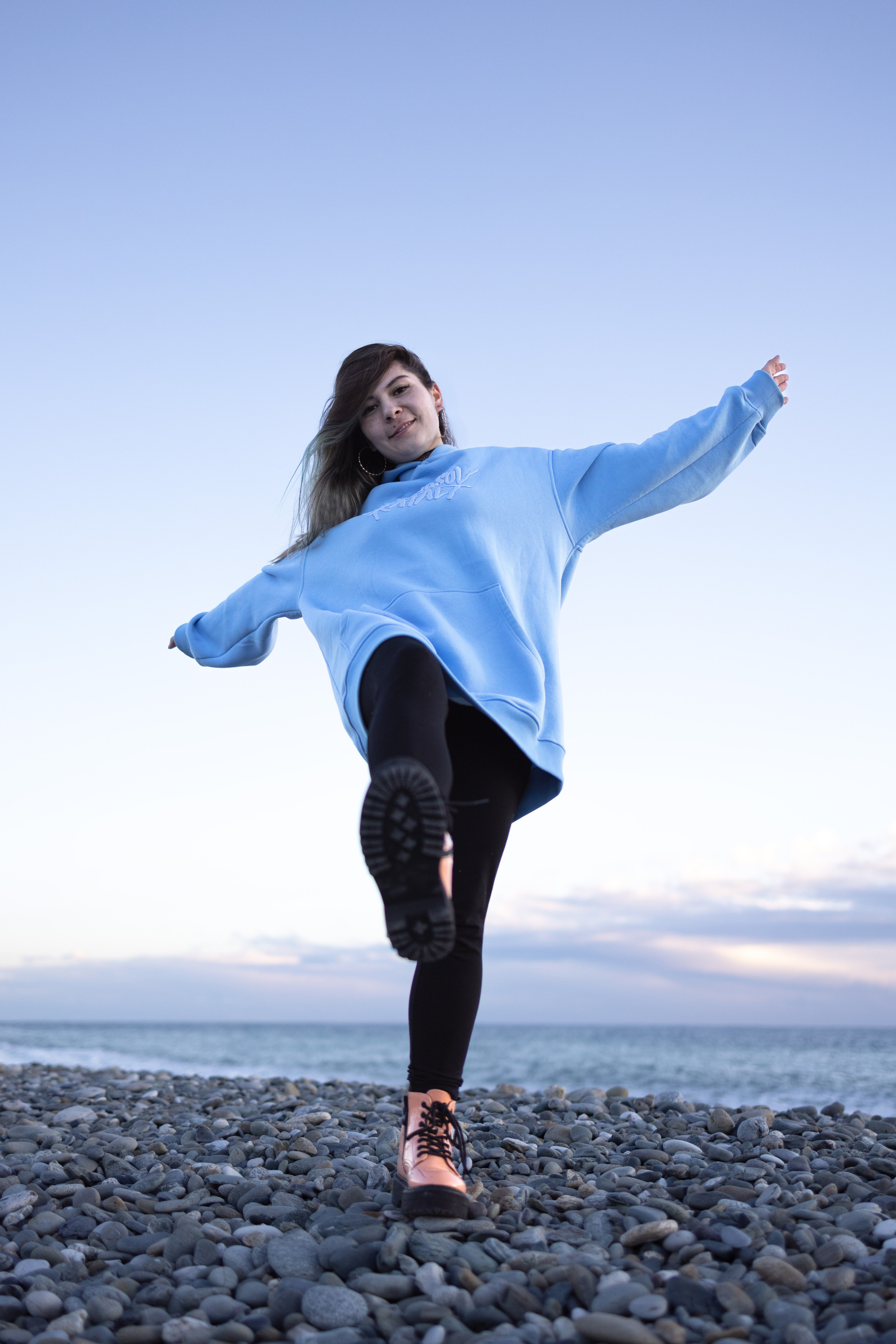 У зимнего моря на 20 минут. Репортажный и студийный фотограф в Москве — Софи